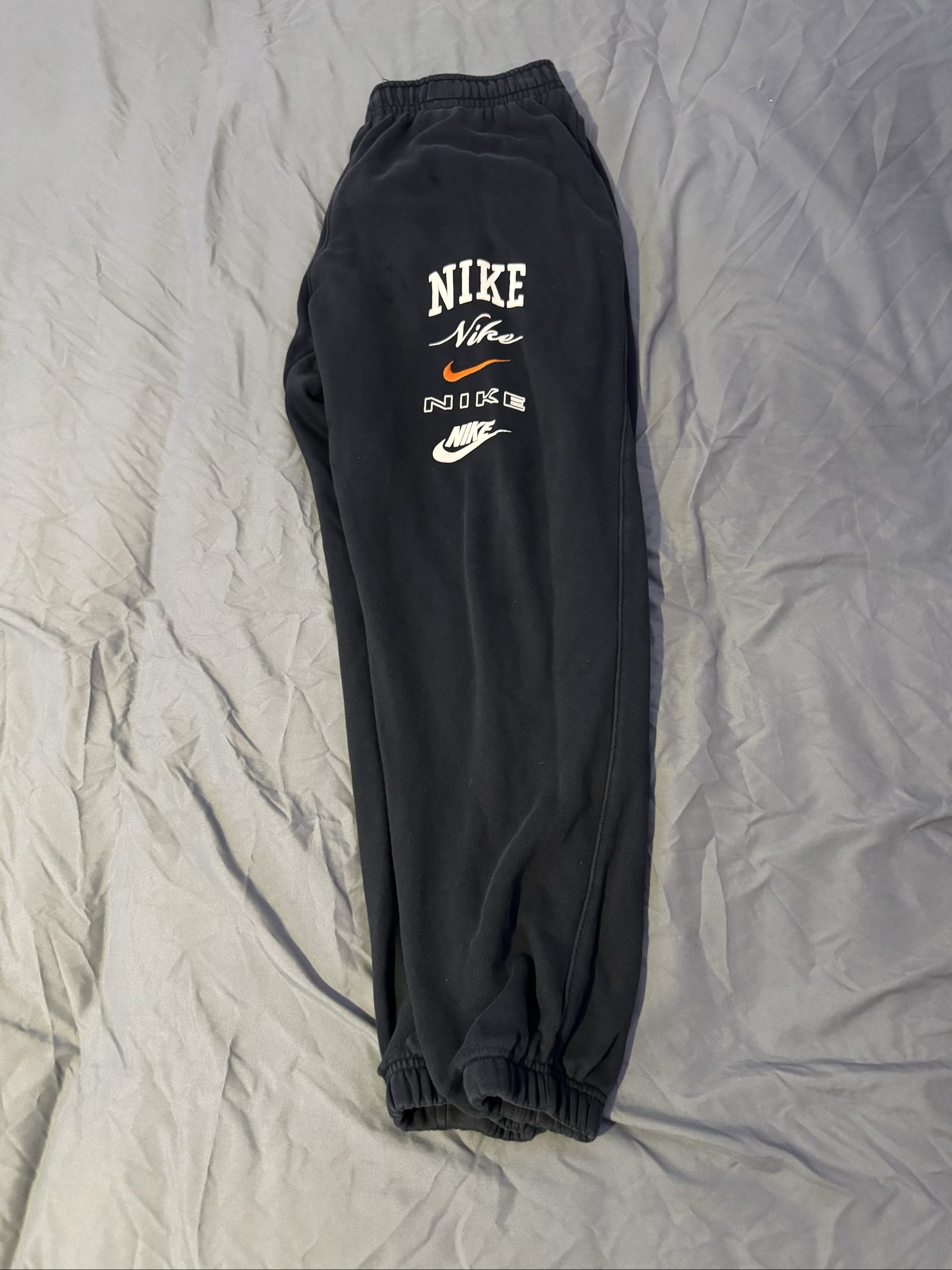 Nike Black Joggers - XL