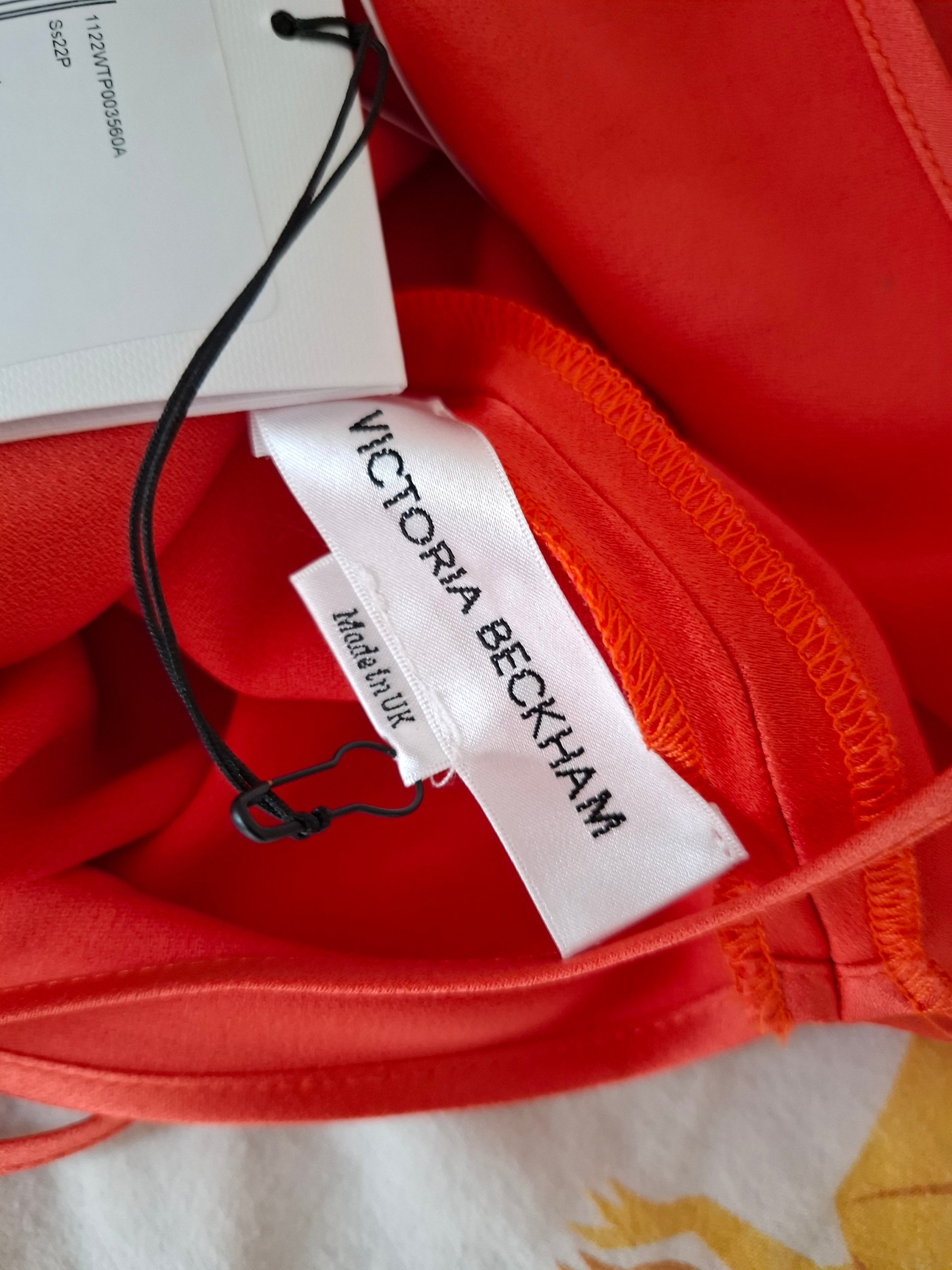 New Victoria Beckham Red Cami Top Size L image 9