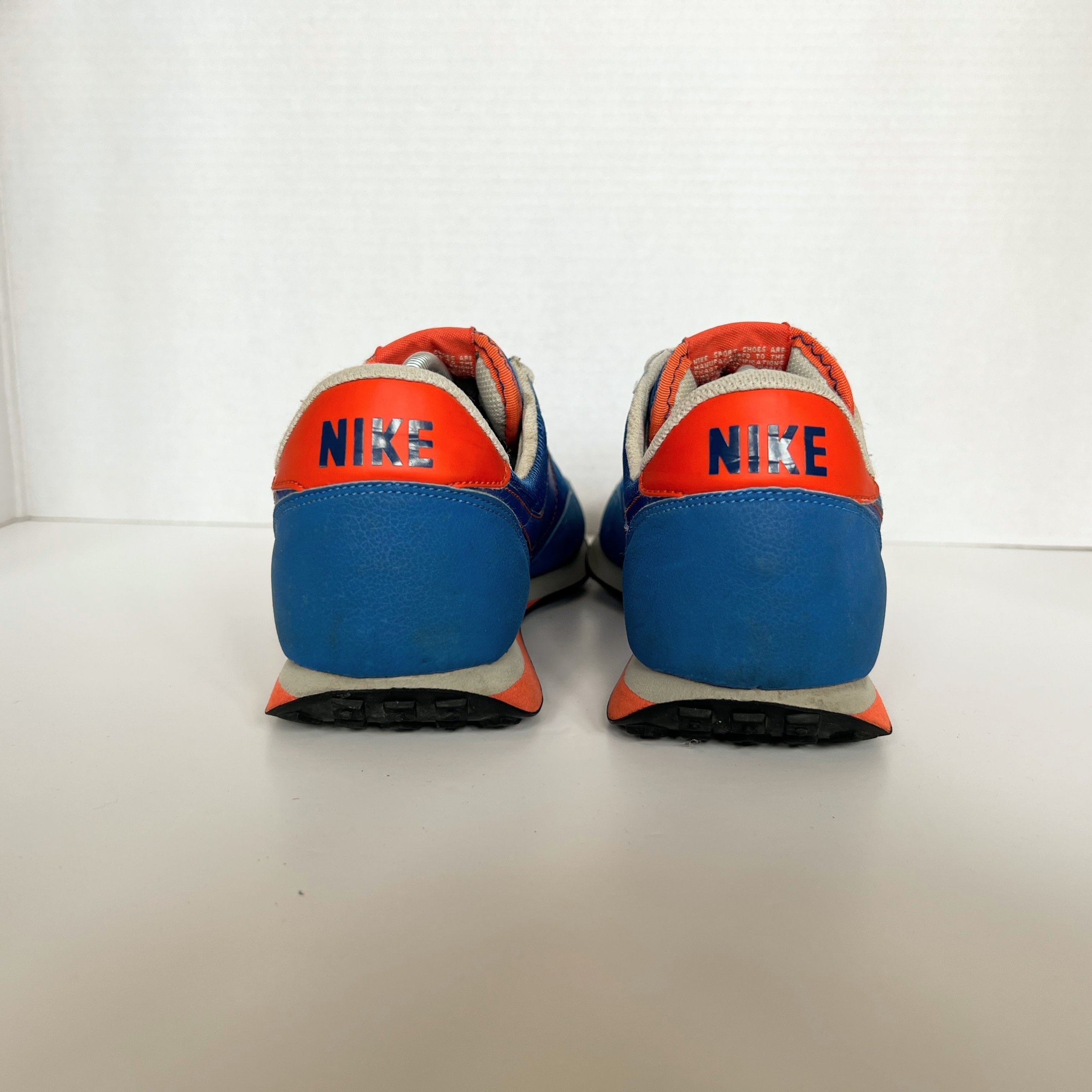 Nike Elite Waffle Signal Blue UK 8 Mens Retro Running Shoes Suede Mesh image 8