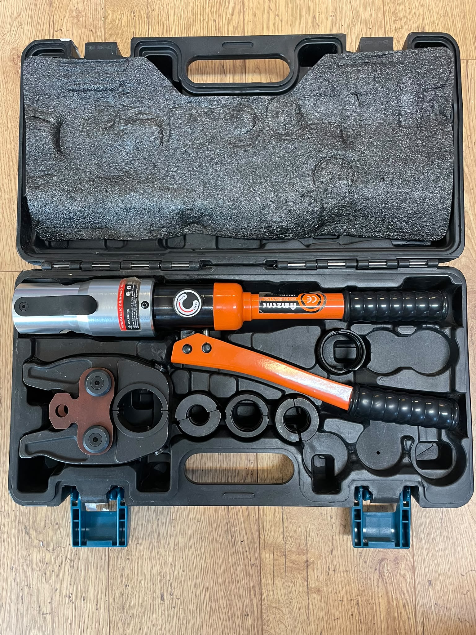 Hydraulische perstang set voor PEX buizen – Amzcnc AMZ-1632