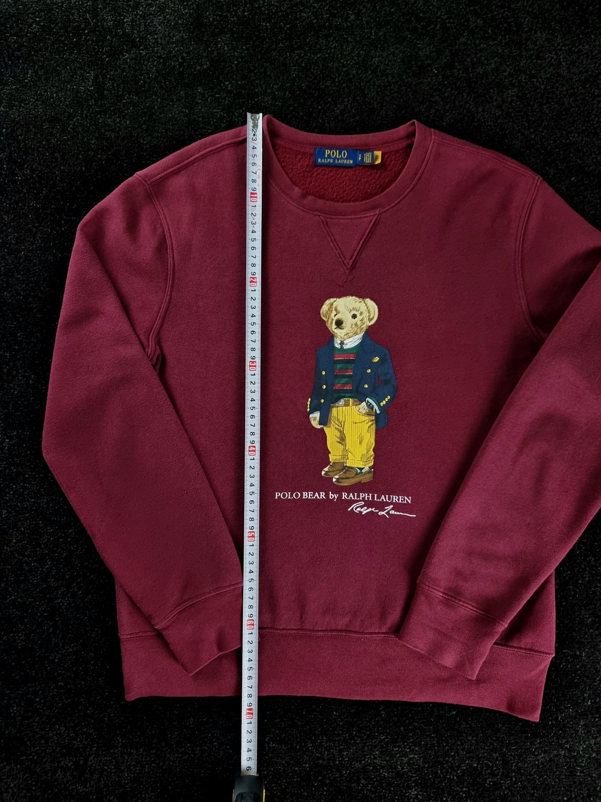 Sweater Polo Bear Polo Ralph Lauren Men's S Bordeaux image 10