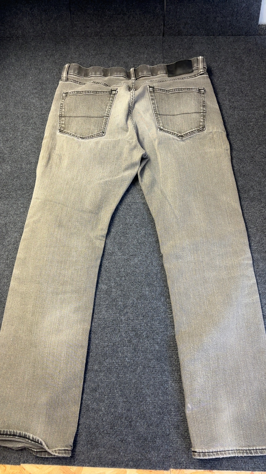 Marks & Spencer Grey Denim Jeans 36 Waist 31 Length Regular Fit image 4