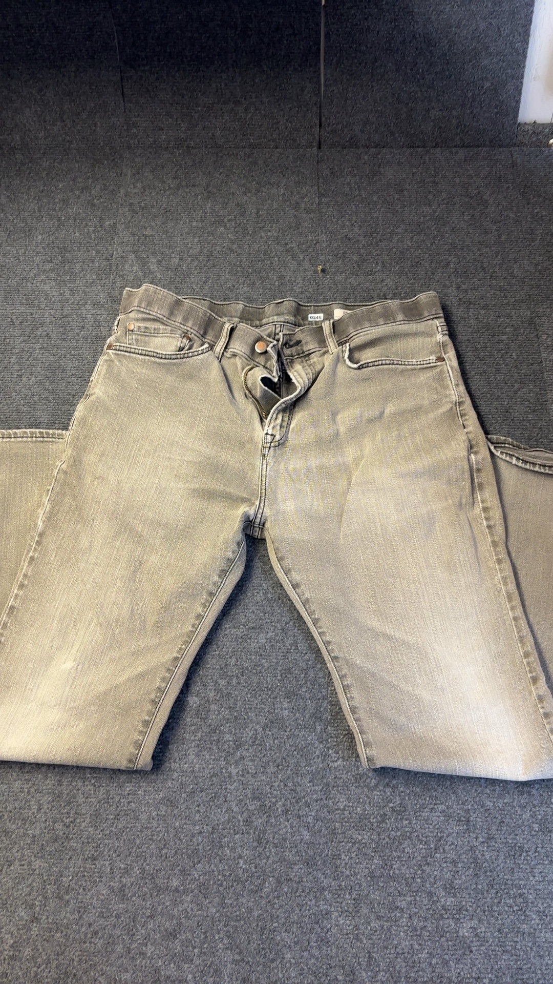 Marks & Spencer Grey Denim Jeans 36 Waist 31 Length Regular Fit