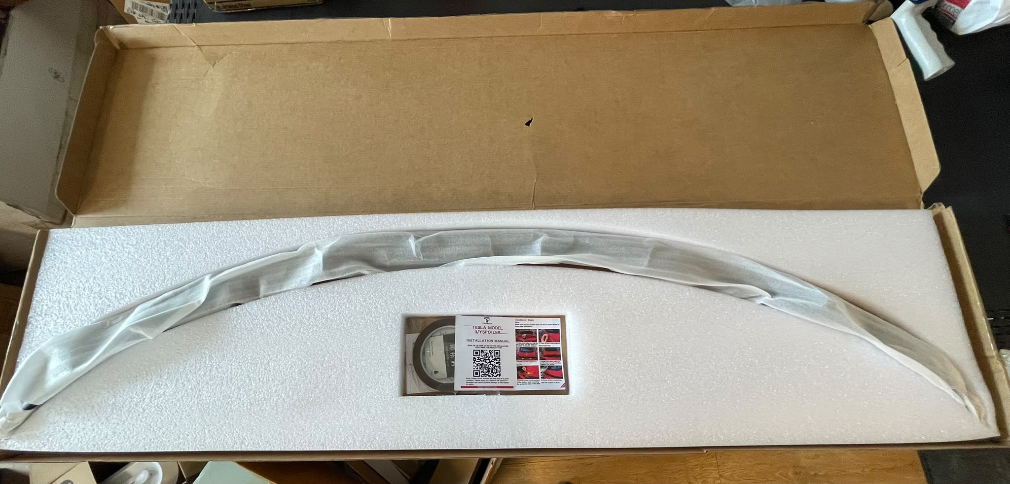 Tesla Model 3 / Model Y Spoiler / Achterklepspoiler image 2