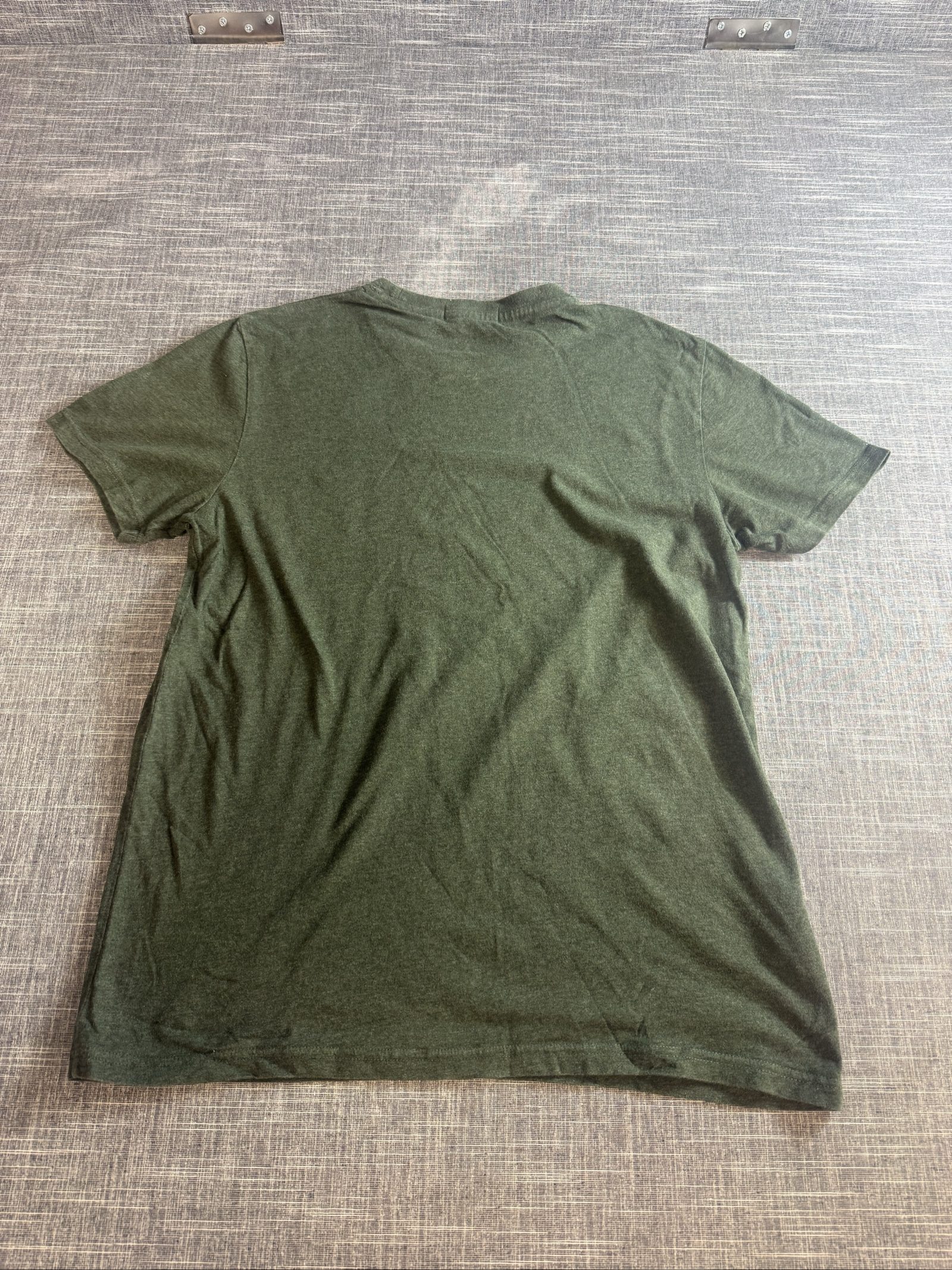 Fred Perry Men's Green T-Shirt Medium Classic Logo image 7