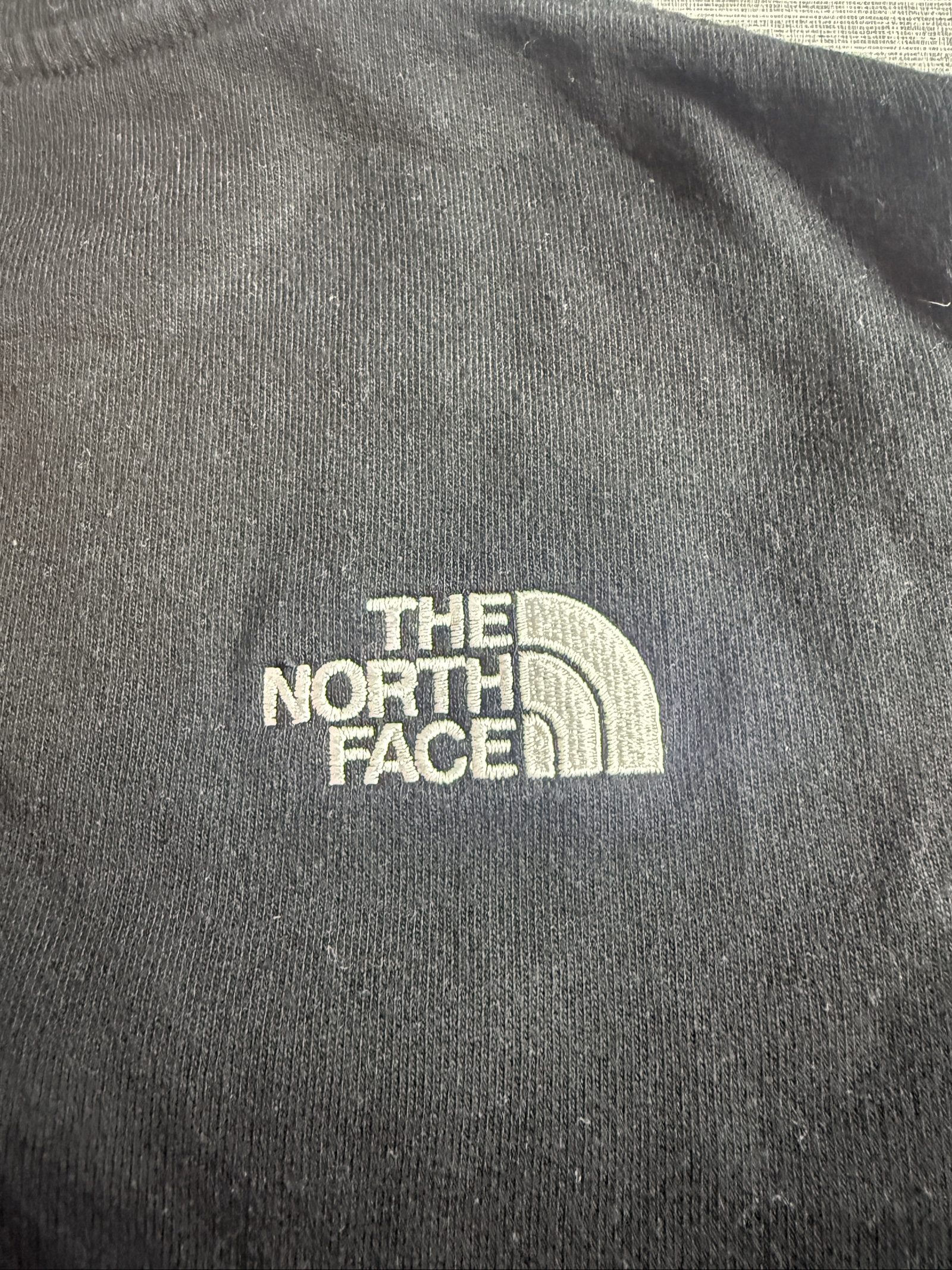 The North Face Women’s Black Cotton Sweatshirt Small Logo Embroidered image 5