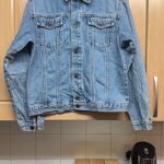 Levi's Blue Denim Jacket UK 14 100% Cotton
