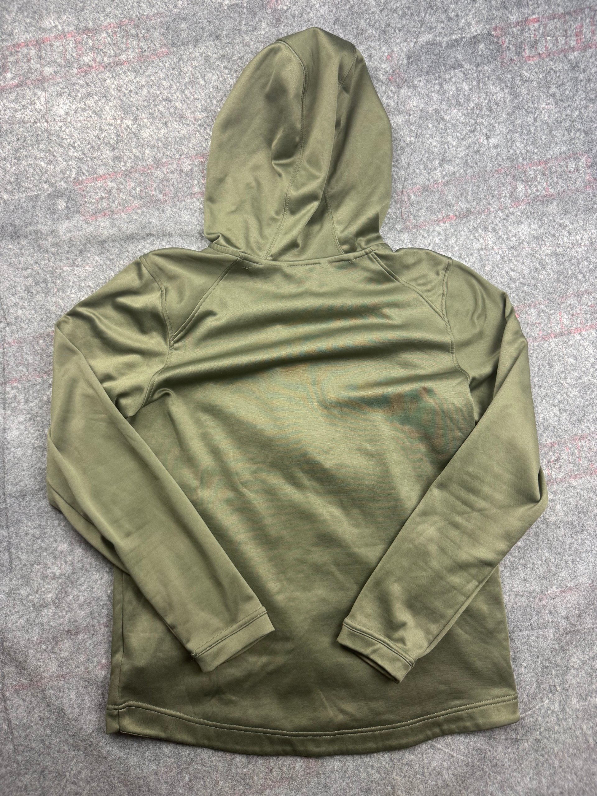 DKNY Olive Green Zip Hoodie Men’s/Unisex Polyester Small image 4