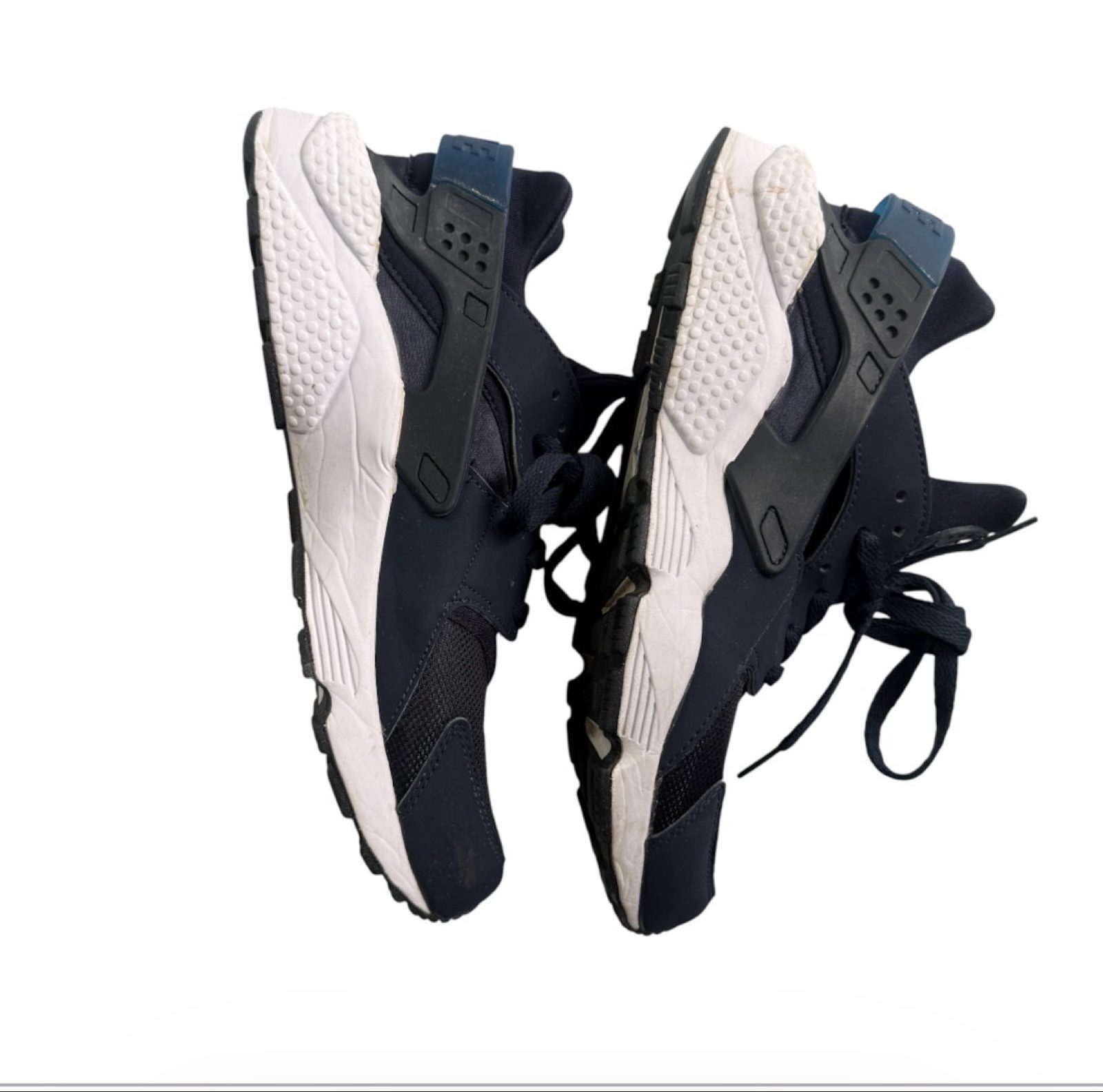 Nike Mens Air Huarache 2015 Trainers UK 9.5 EU 44.5 Midnight Navy 318429-444 ⸻ image 4