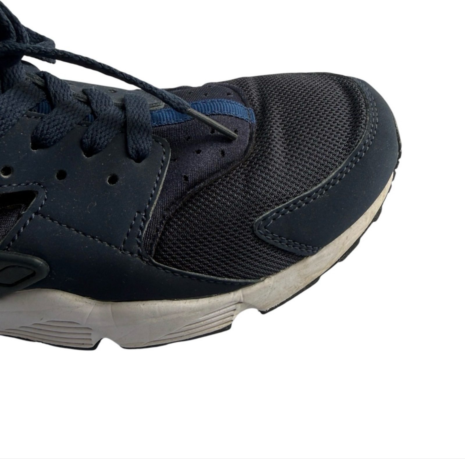 Nike Mens Air Huarache 2015 Trainers UK 9.5 EU 44.5 Midnight Navy 318429-444 ⸻ image 8