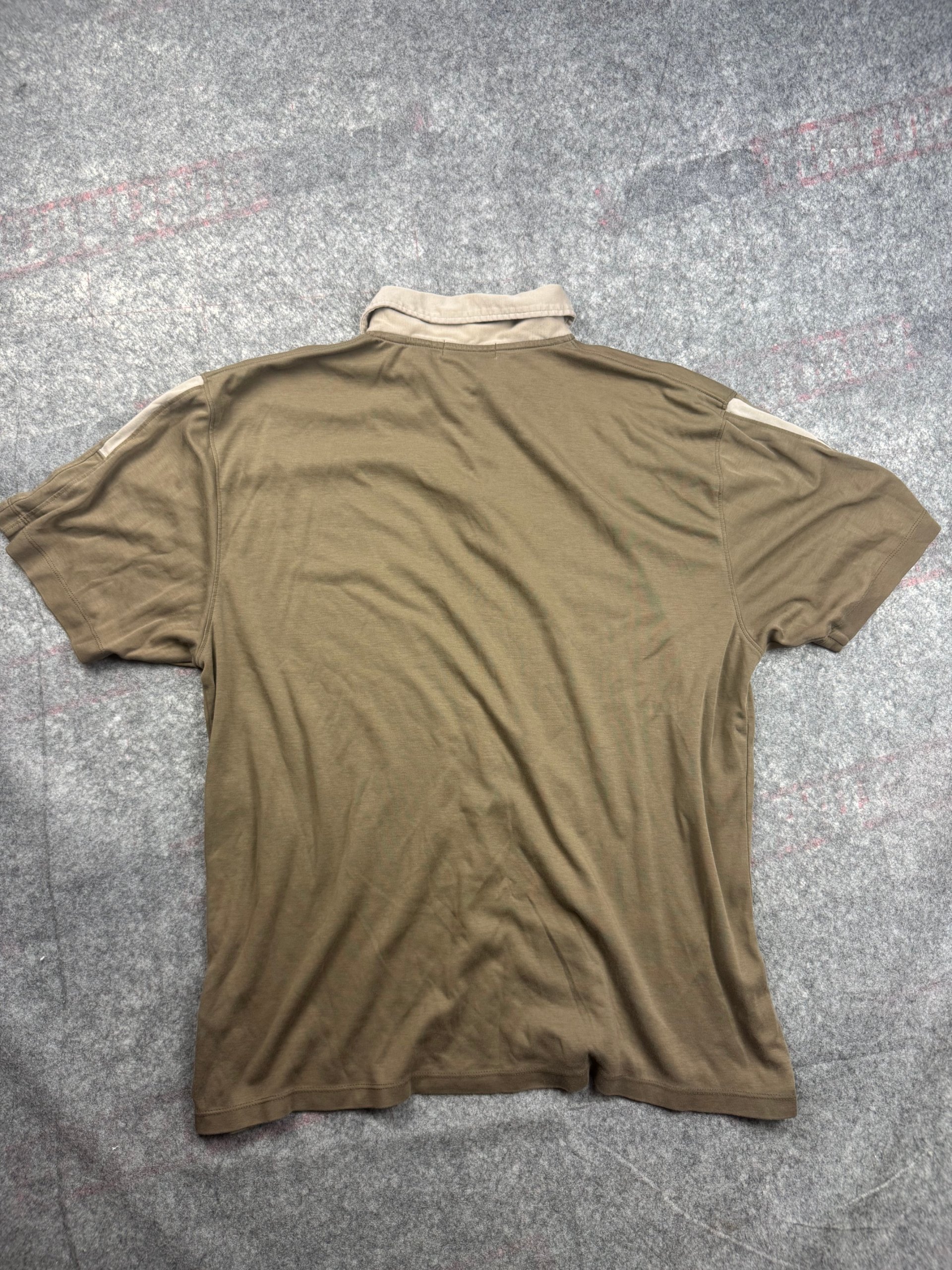 Calvin Klein Khaki & Beige Golf Polo XL Short Sleeve image 4