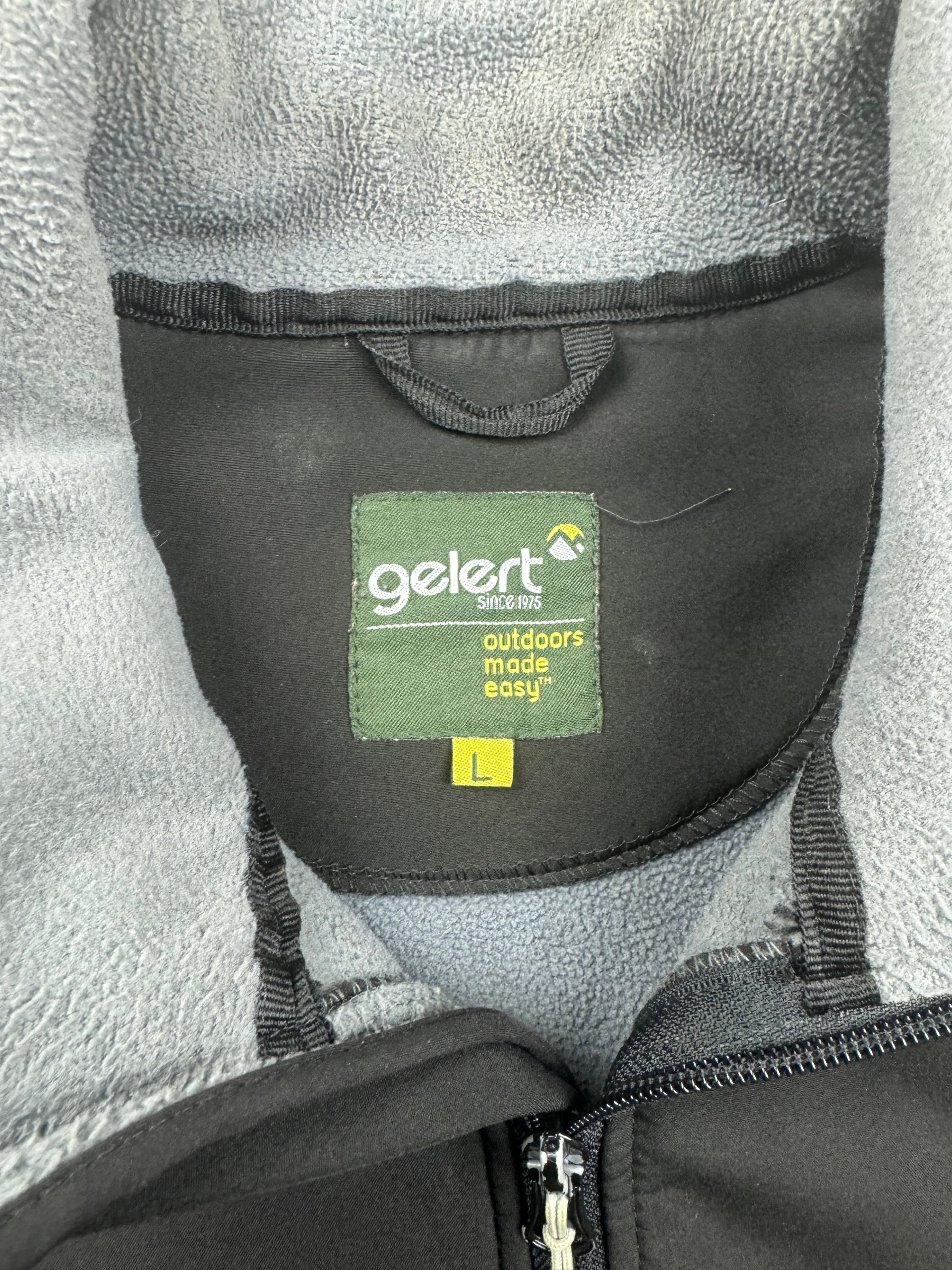 Gelert Black Softshell Fleece Liner Jacket Men’s Large image 6