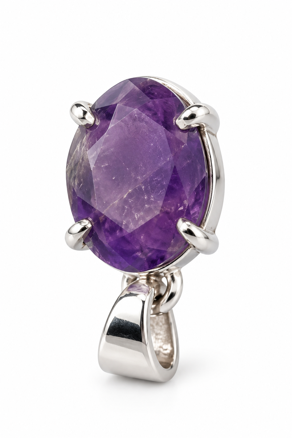 Amethyst Pendant Purple Small size