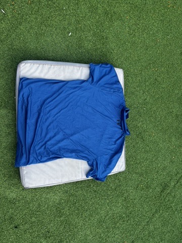 Under Armour Men's Blue HeatGear Polo XXL image 4