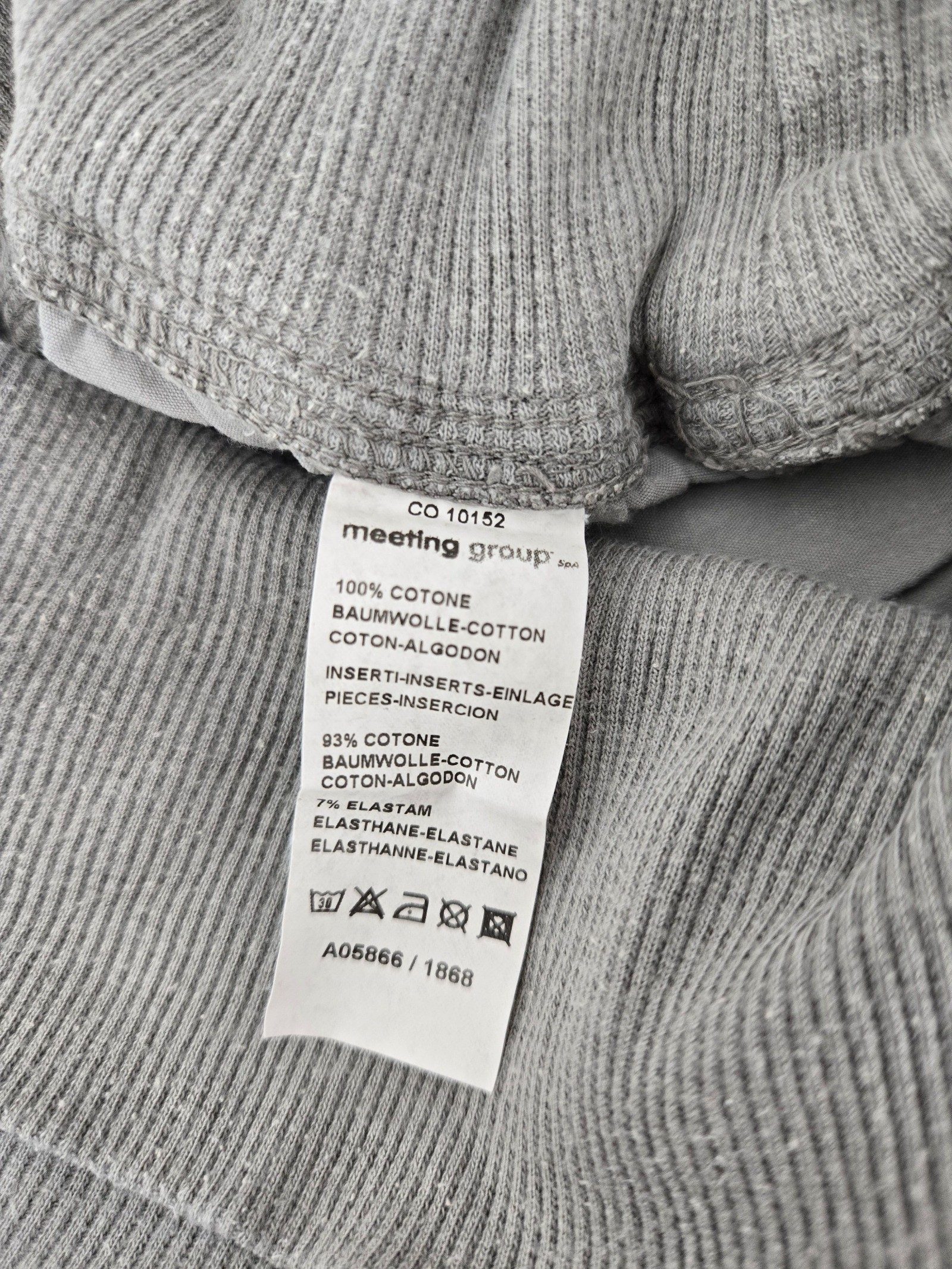 Deha Womens Grey Relaxed Cargo Pants XL Cotton Drawstring image 5
