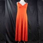 Bisbigli S Orange Maxi Dress NWT RRP £53.00