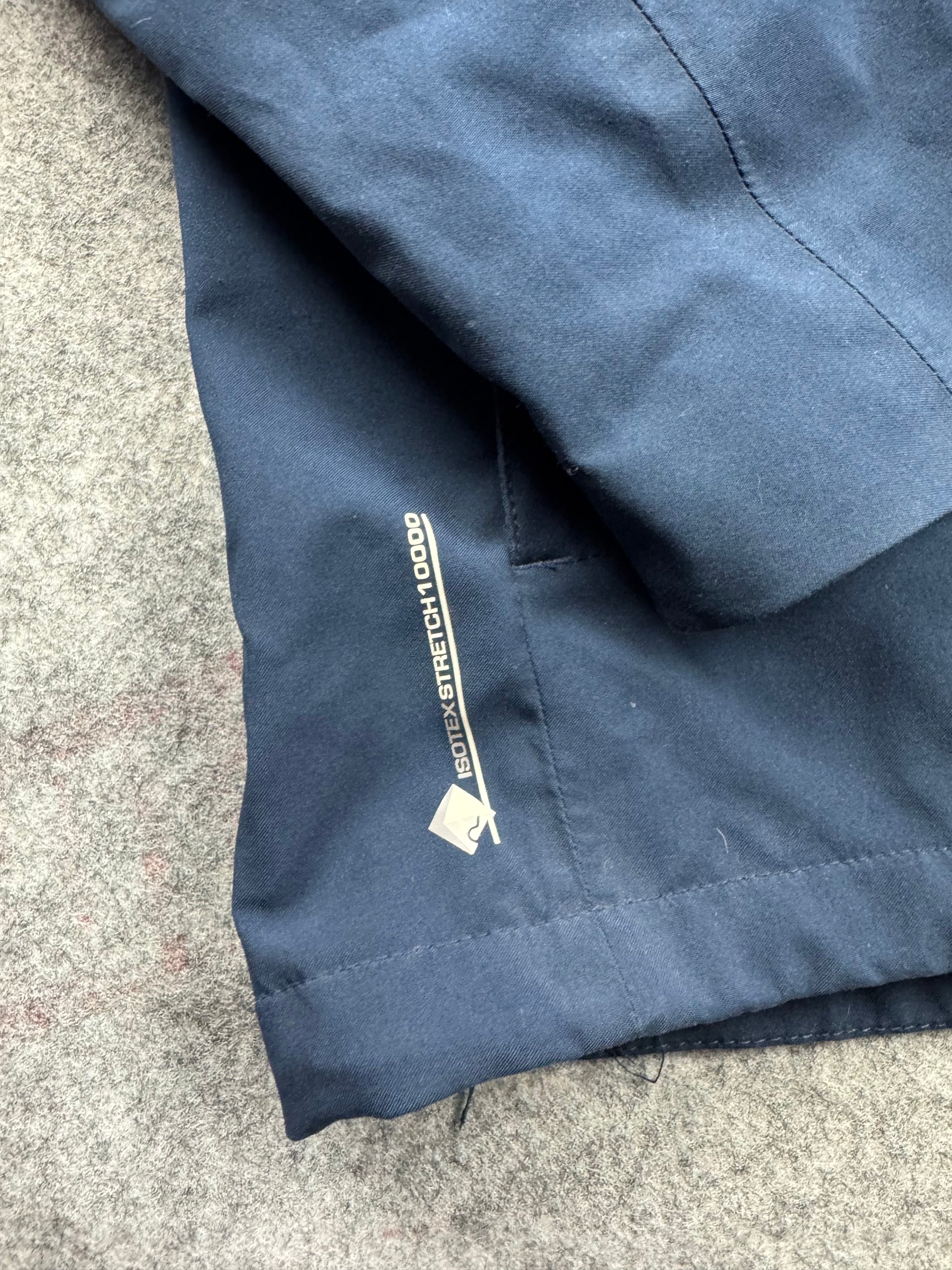 Regatta Navy Waterproof Jacket Men’s Small Isotex Stretch Hooded image 4