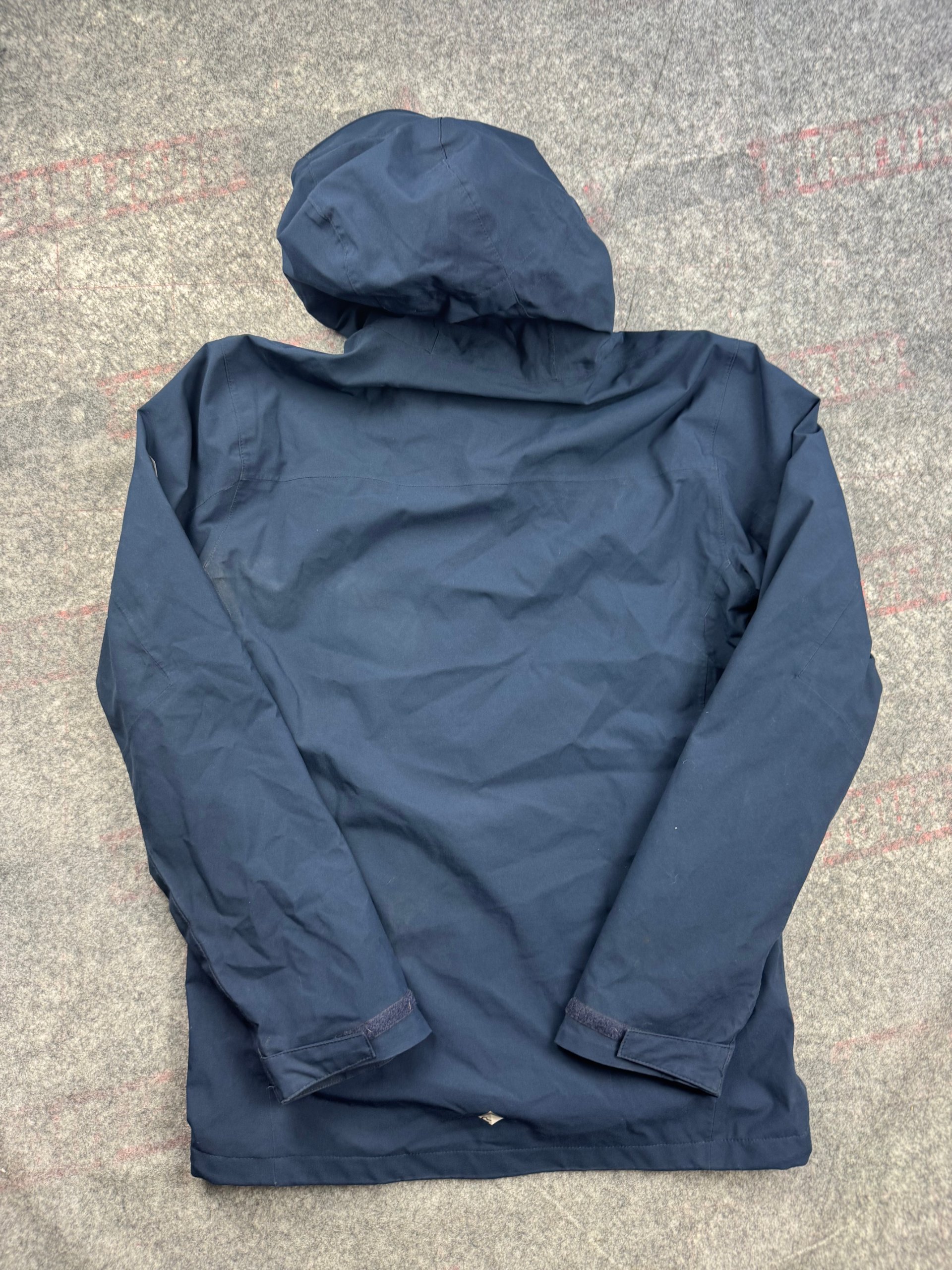 Regatta Navy Waterproof Jacket Men’s Small Isotex Stretch Hooded image 5
