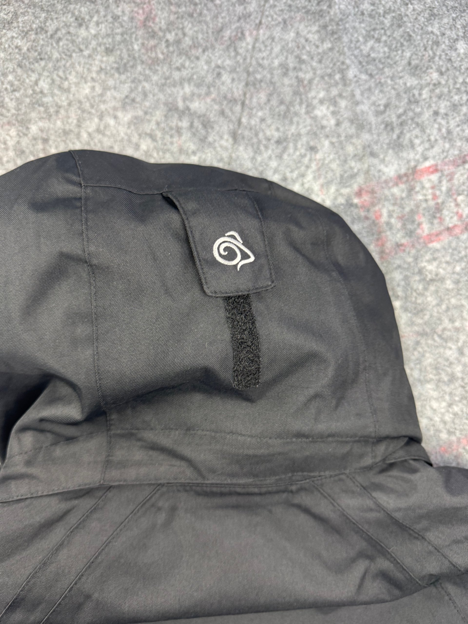 Craghoppers Black Aquadry Insulated Waterproof Parka UK 8 image 5