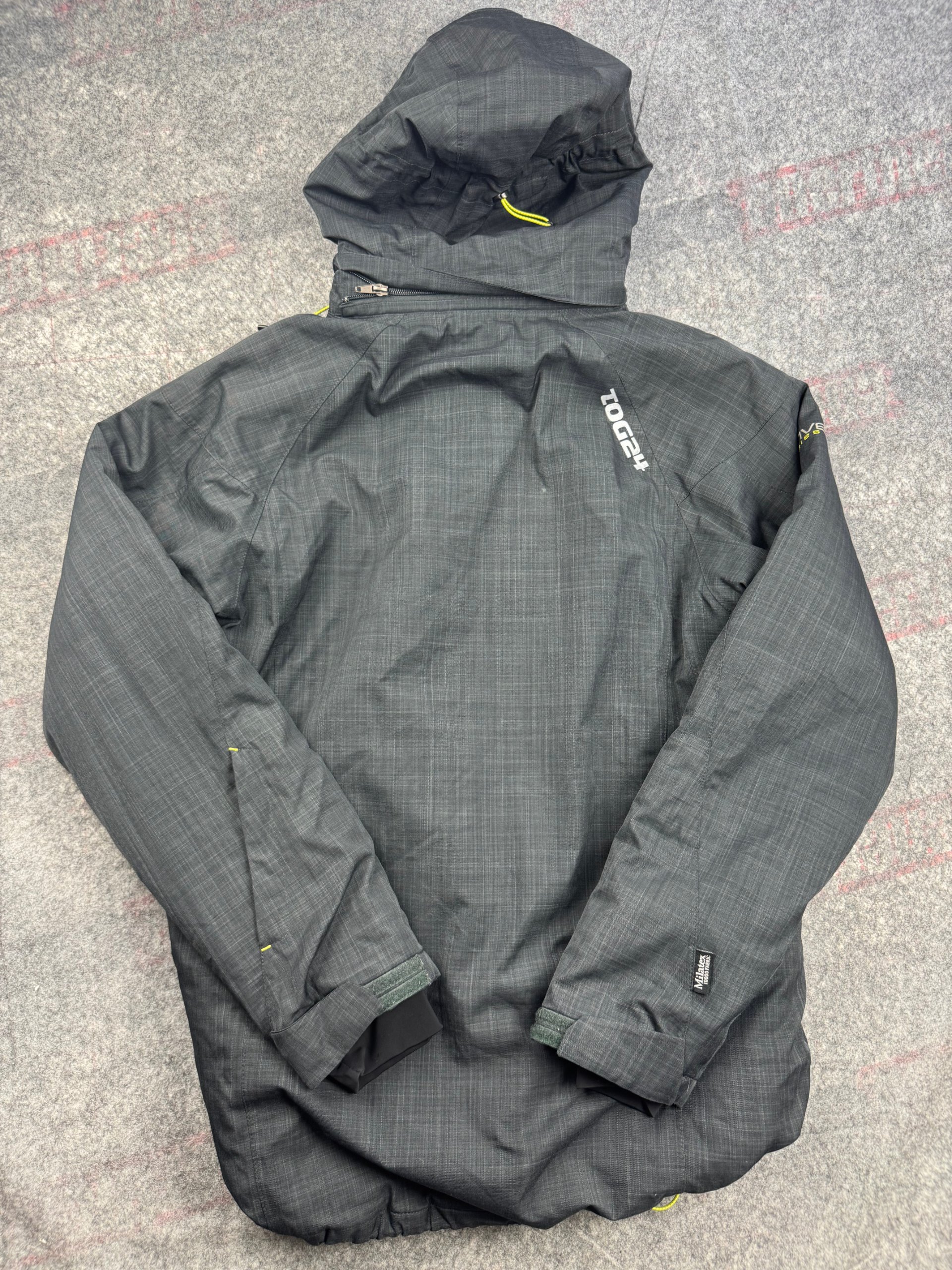 Tog24 Grey Shell Ski Jacket Men’s Large Waterproof Active Series image 6