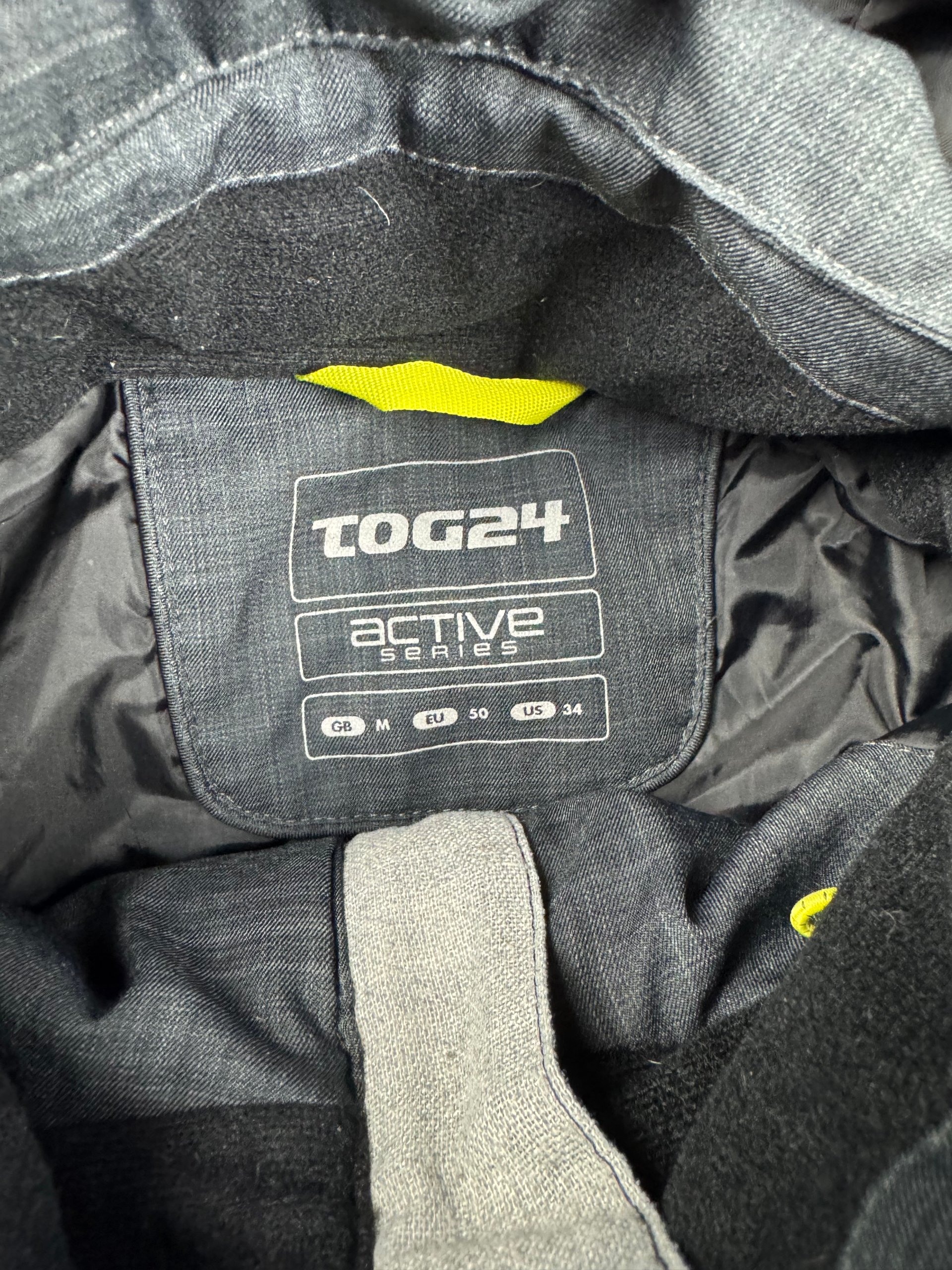 Tog24 Grey Shell Ski Jacket Men’s Large Waterproof Active Series image 8