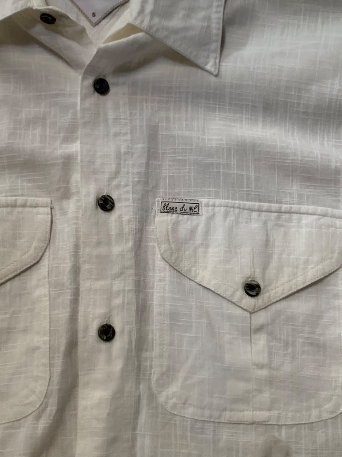 Chemise blanche Blanc du Nil - taille S CML3043 image 4