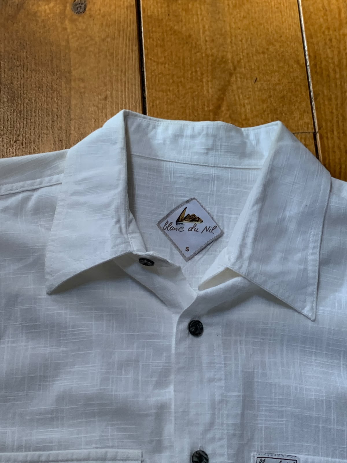 Chemise blanche Blanc du Nil - taille S CML3043 image 5
