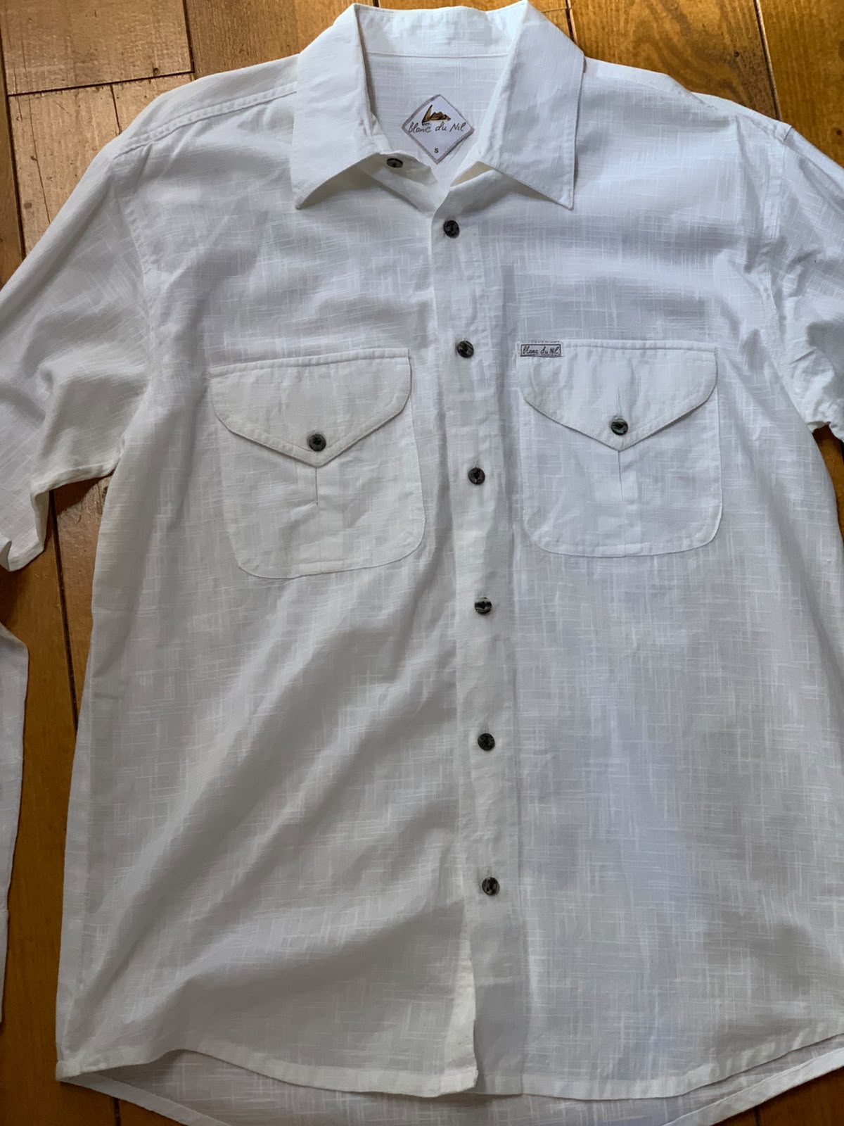 Chemise blanche Blanc du Nil - taille S CML3043 image 7