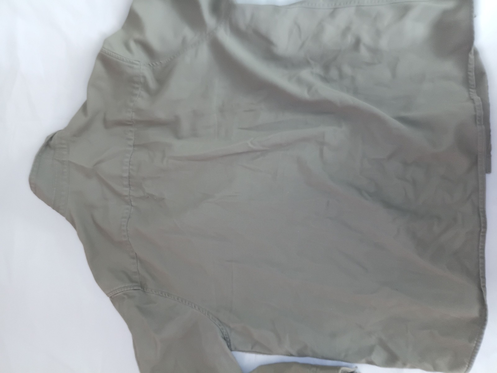 ASOS Design Grey Cotton Overshirt 2XL image 2