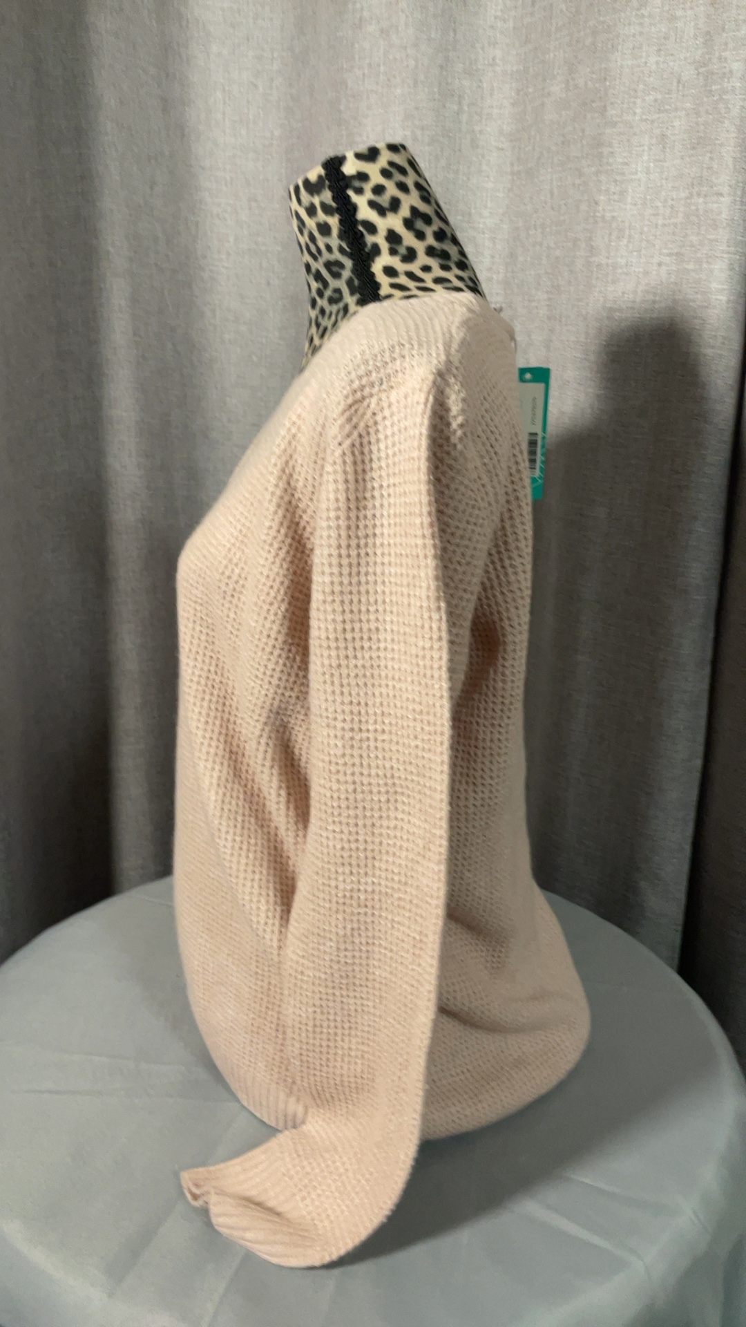 Market & Spruce Jackson Waffle Texture Crew Neck Sweater XL NWT image 4