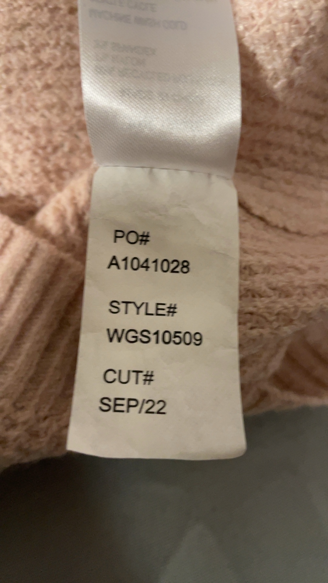 Market & Spruce Jackson Waffle Texture Crew Neck Sweater XL NWT image 9