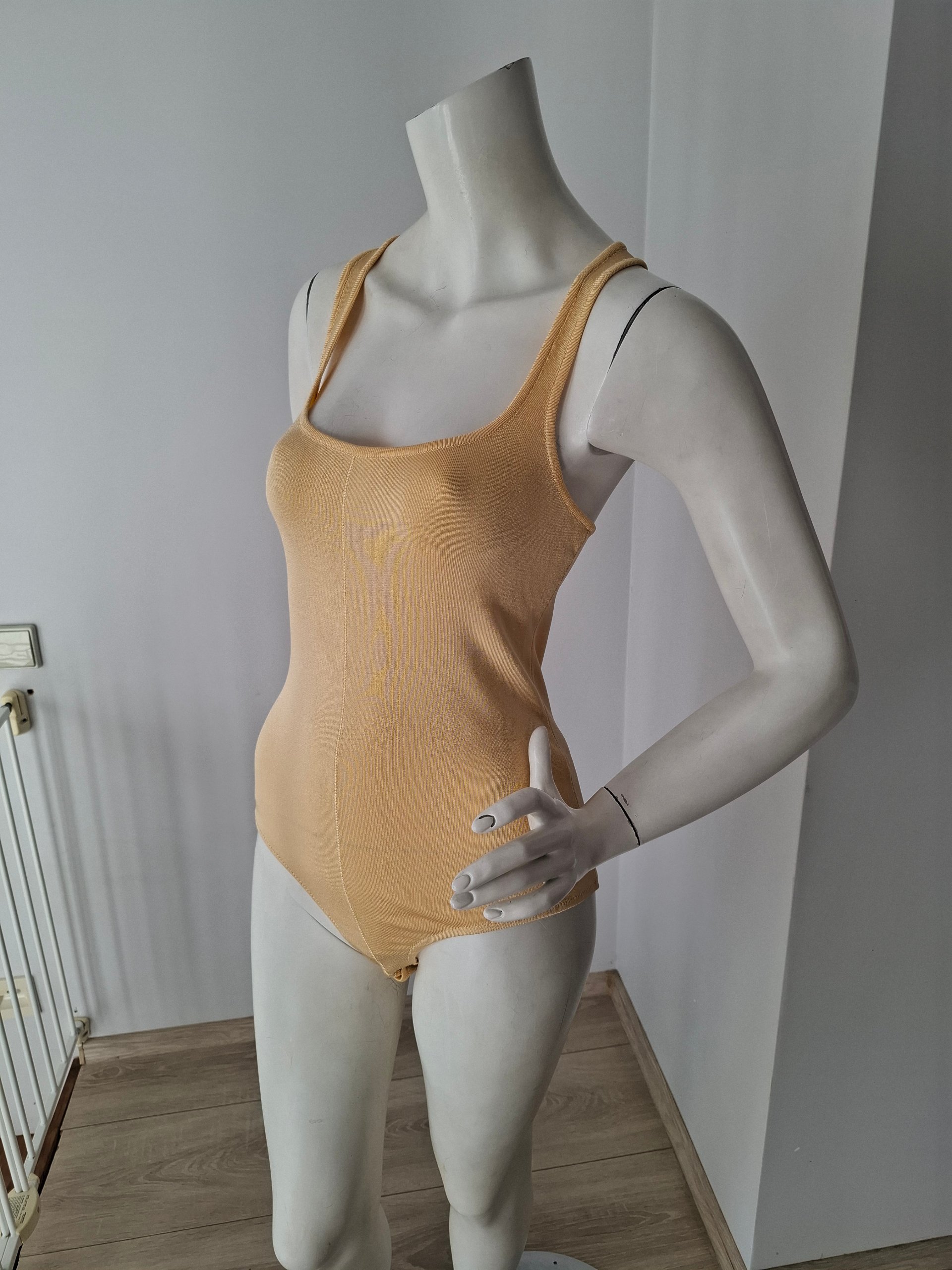 SSEINSE Women Yellow Stretch Cotton Body Size S image 6