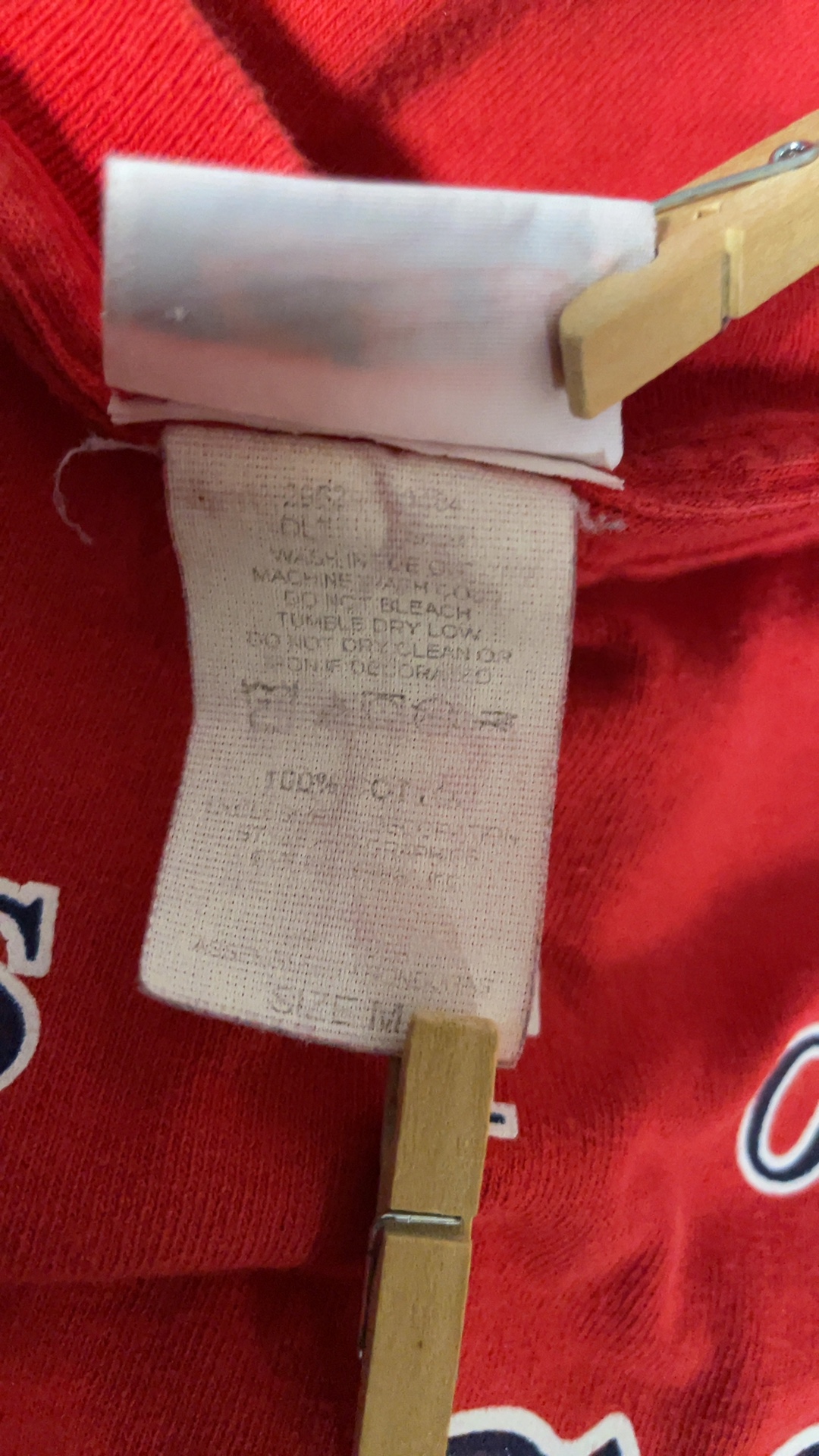 Vintage Y2K Boston Red Sox CSA Graphic T-Shirt Red Men’s Medium MLB image 3