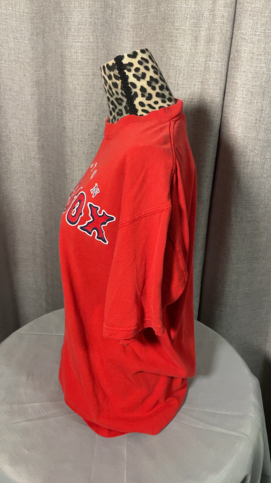 Vintage Y2K Boston Red Sox CSA Graphic T-Shirt Red Men’s Medium MLB image 5