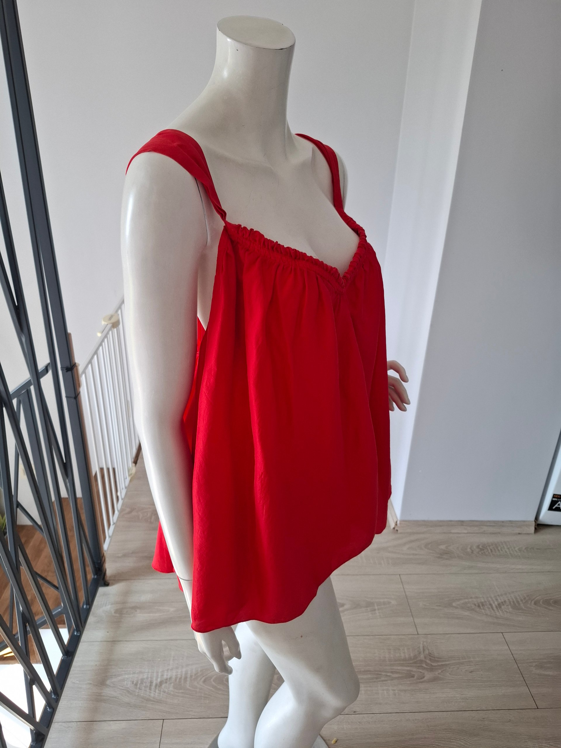 New Forte_Forte Silk Cami Top Red Size L image 5