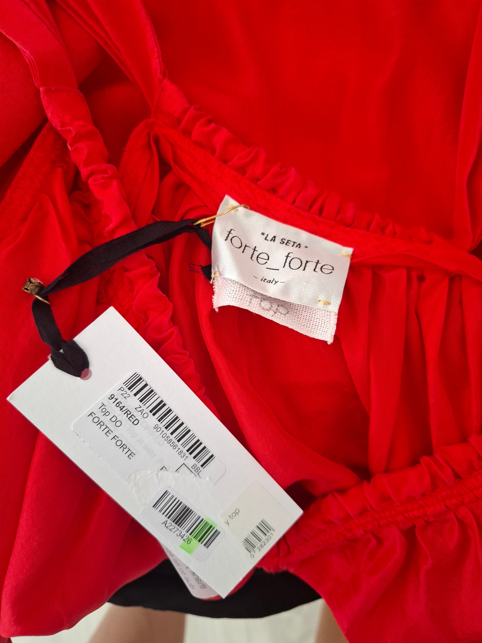 New Forte_Forte Silk Cami Top Red Size L image 10