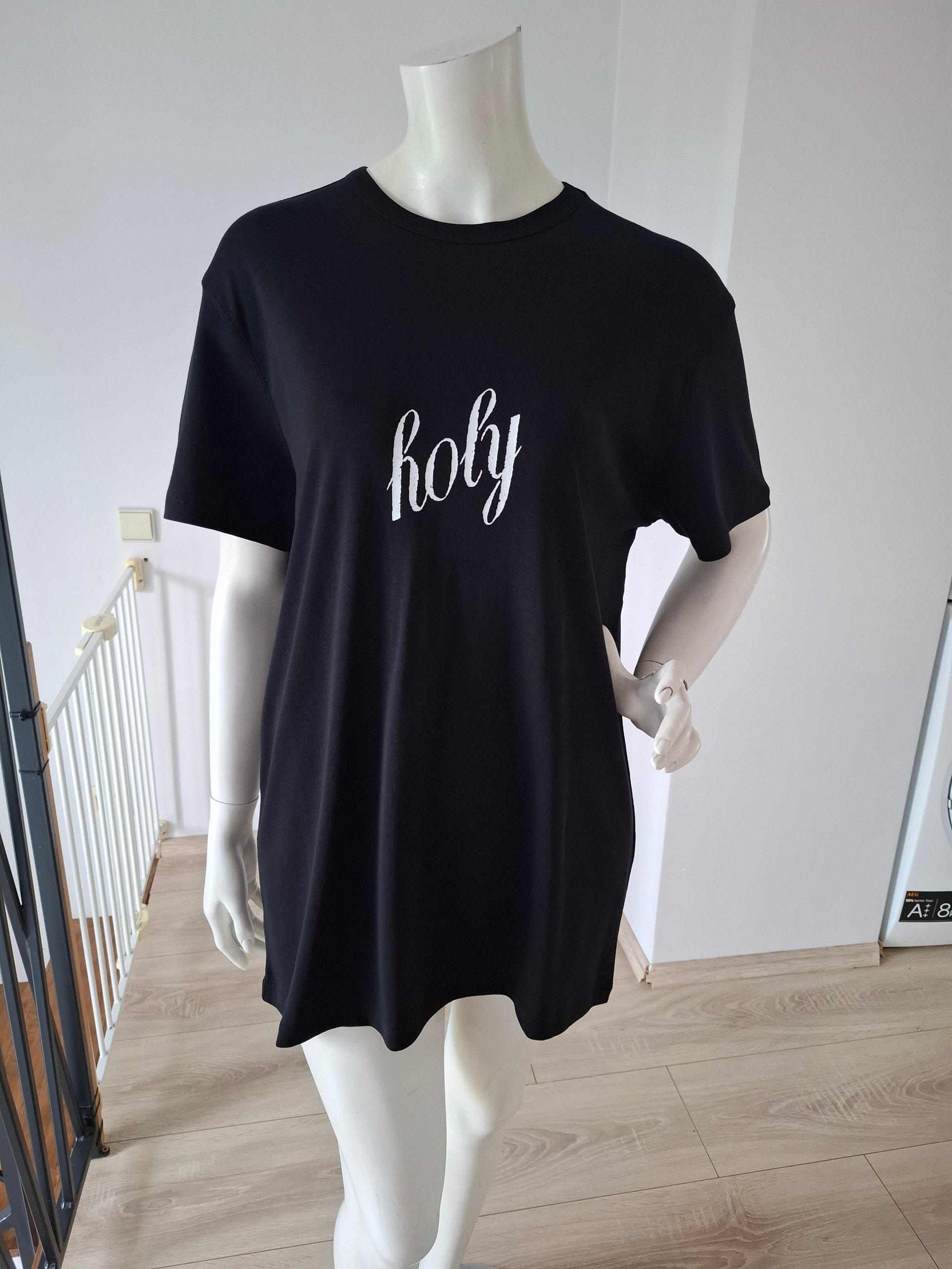 New Ann Demeulemeester Holy Print T-Shirt Black Size S (FR 38) image 5