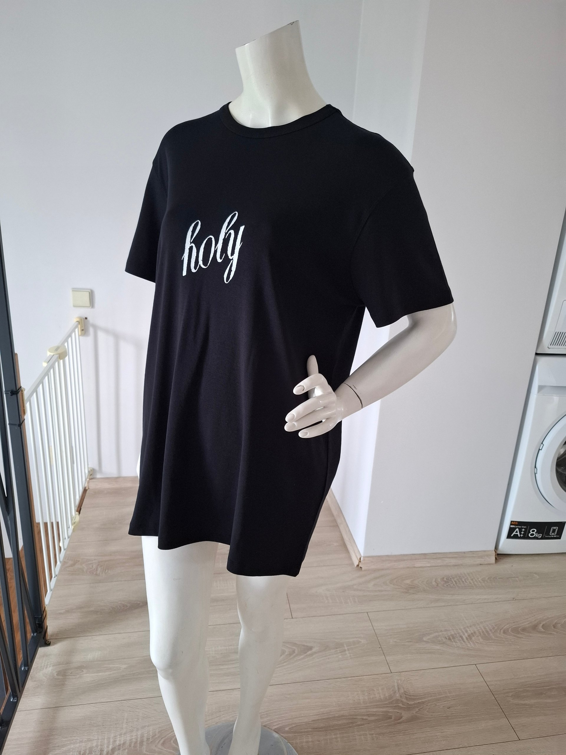 New Ann Demeulemeester Holy Print T-Shirt Black Size S (FR 38) image 6