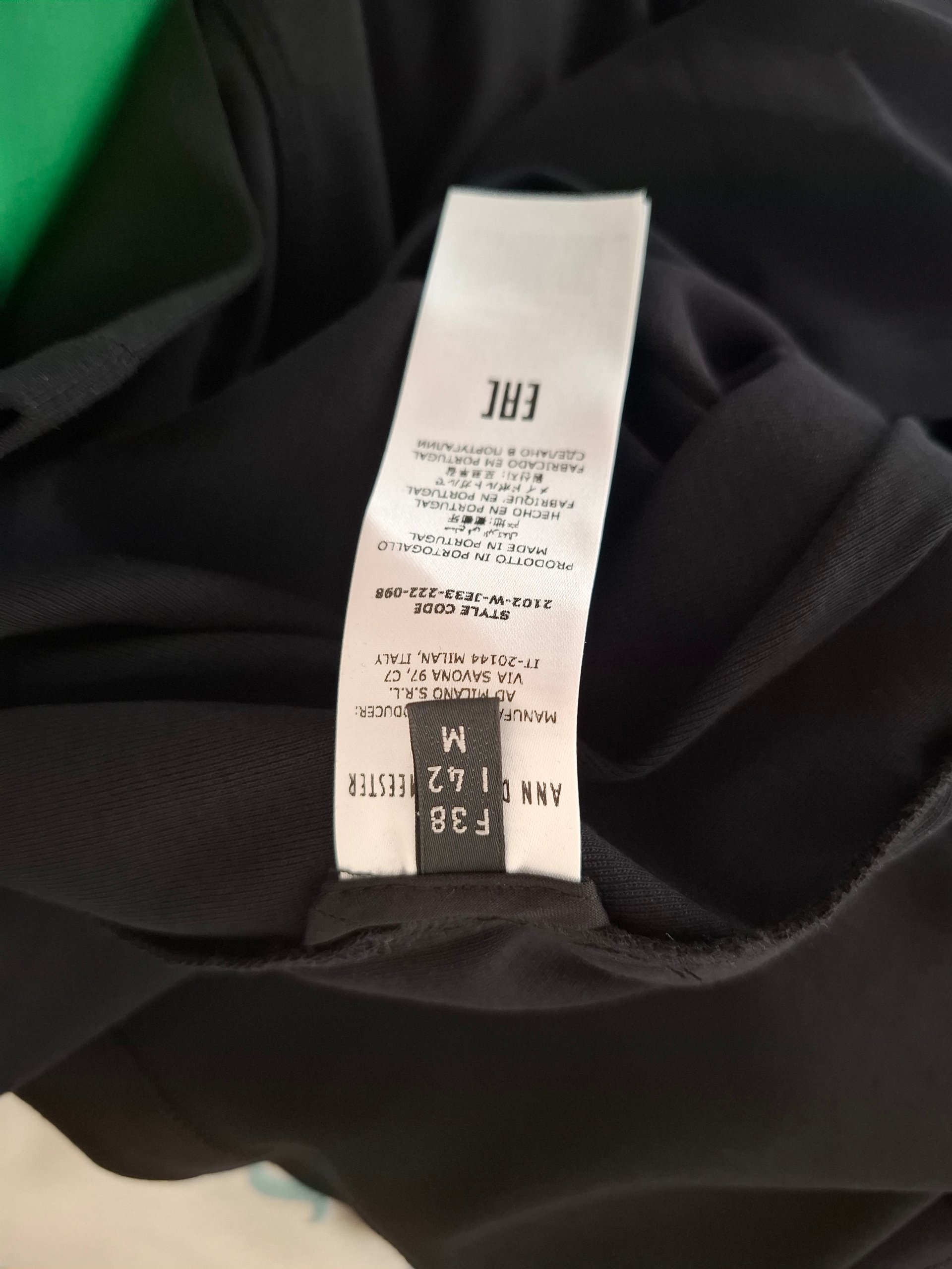 New Ann Demeulemeester Holy Print T-Shirt Black Size S (FR 38) image 9