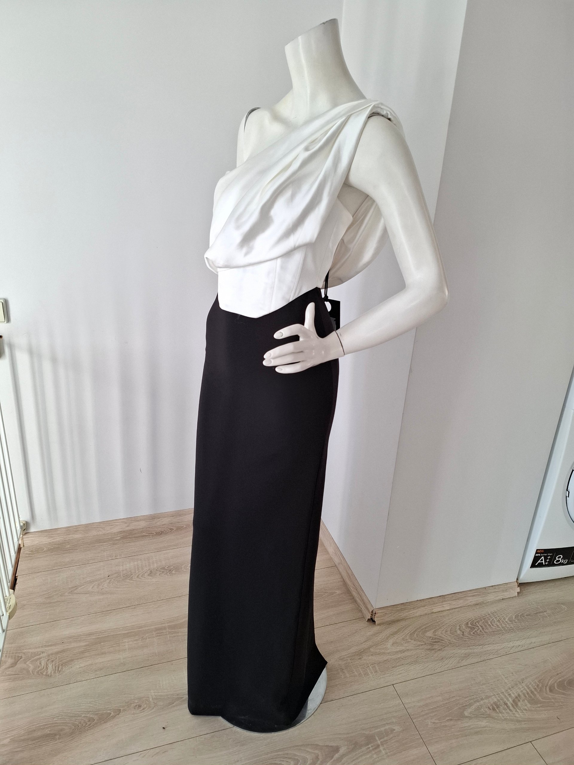 New Solace London Kara One-Shoulder Maxi Dress Size XS image 5