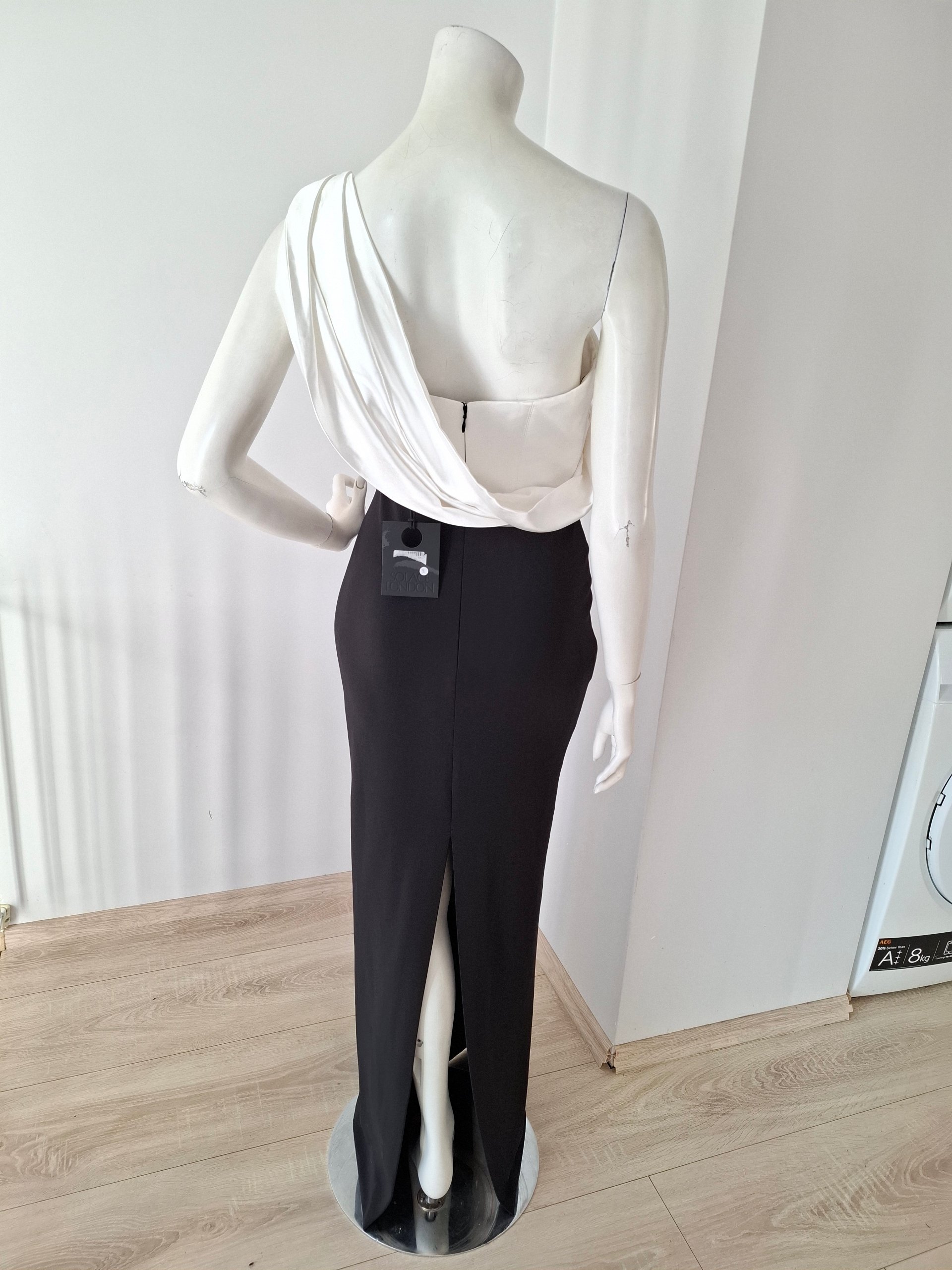 New Solace London Kara One-Shoulder Maxi Dress Size XS image 7