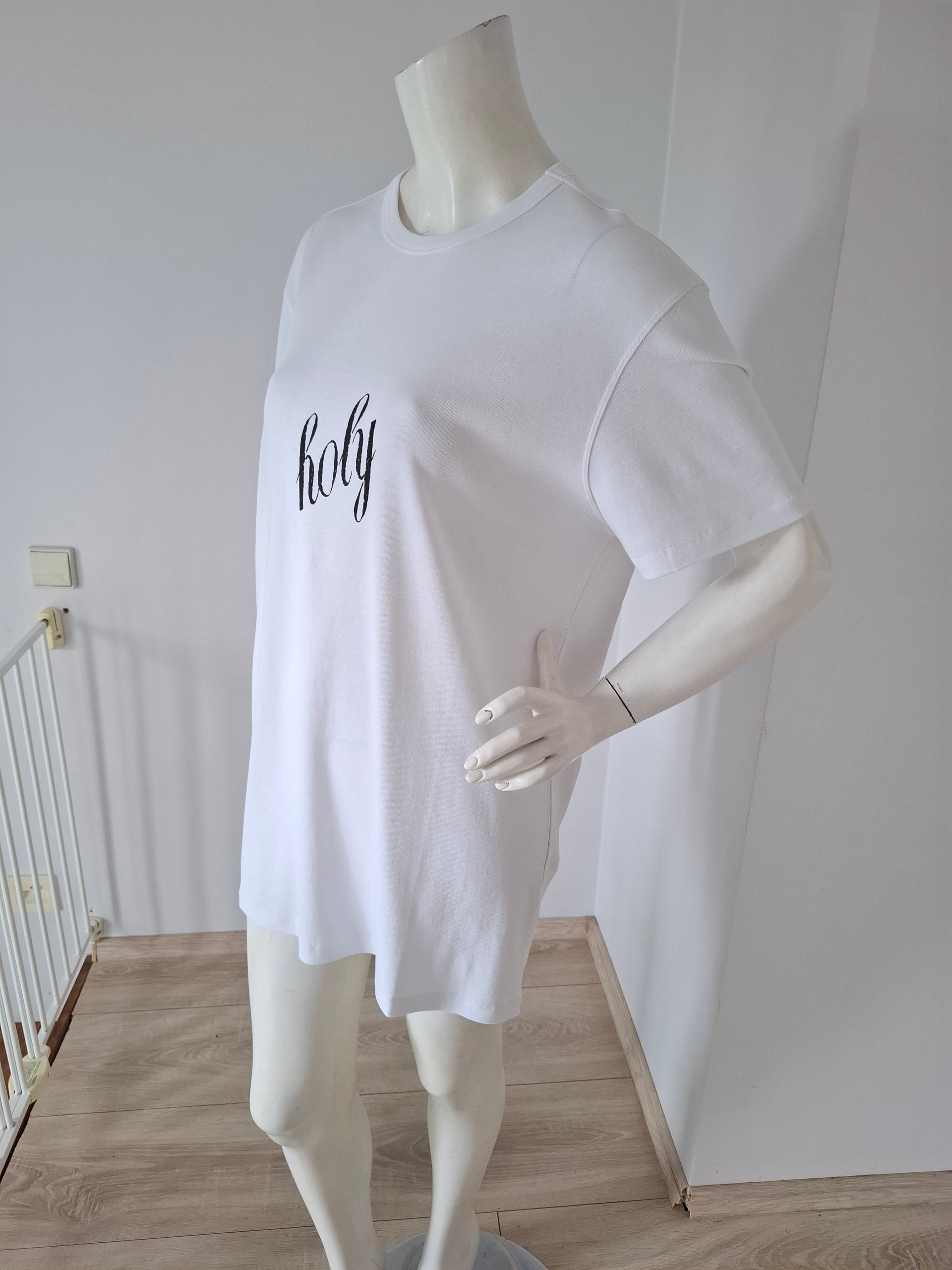 New Ann Demeulemeester Holy Print T-Shirt White Size M (FR 38) image 8