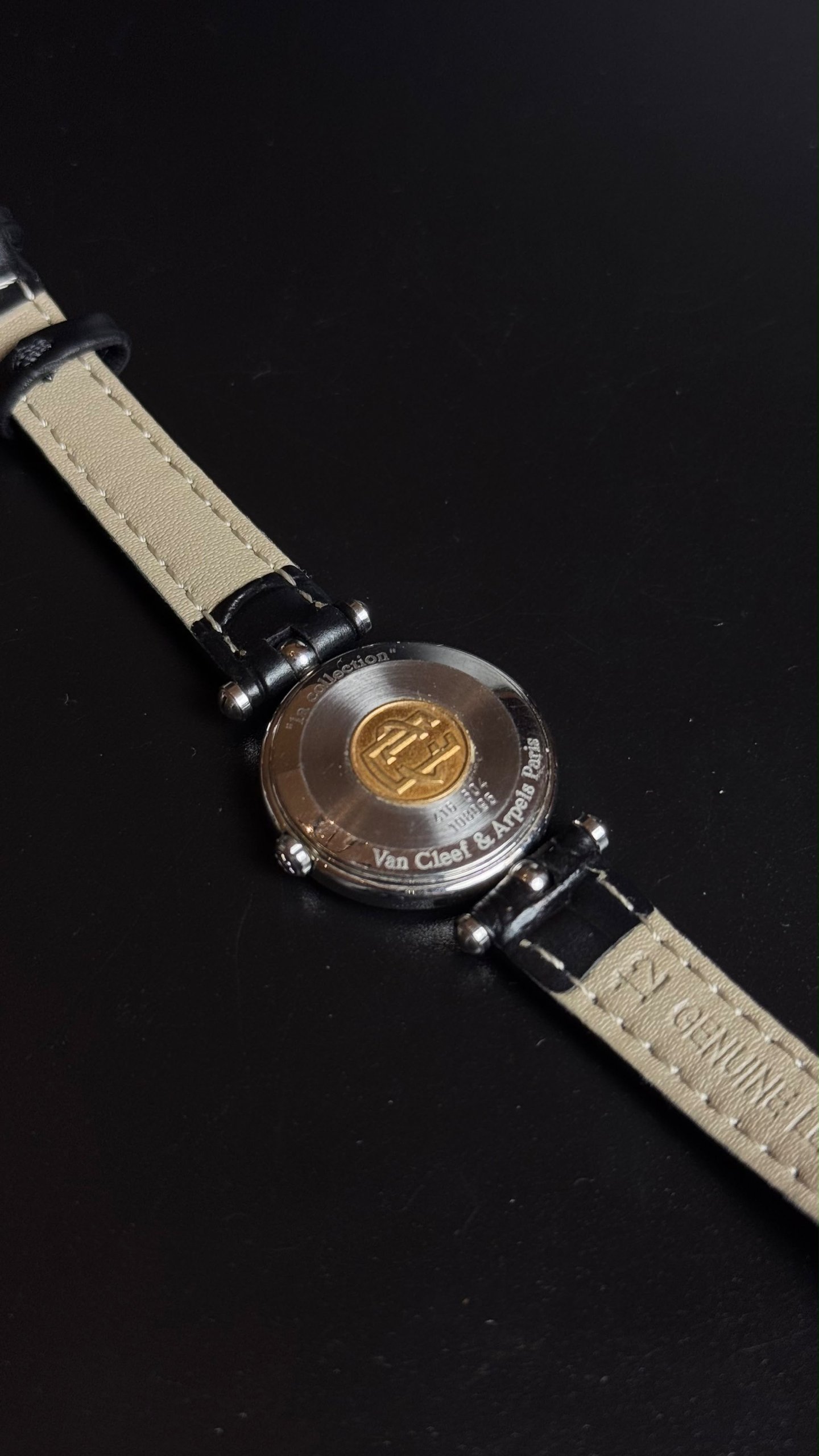 Van Cleef & Arpels La Collection Vintage Watch – Small Seconds – 26 mm – Gold & Steel image 4