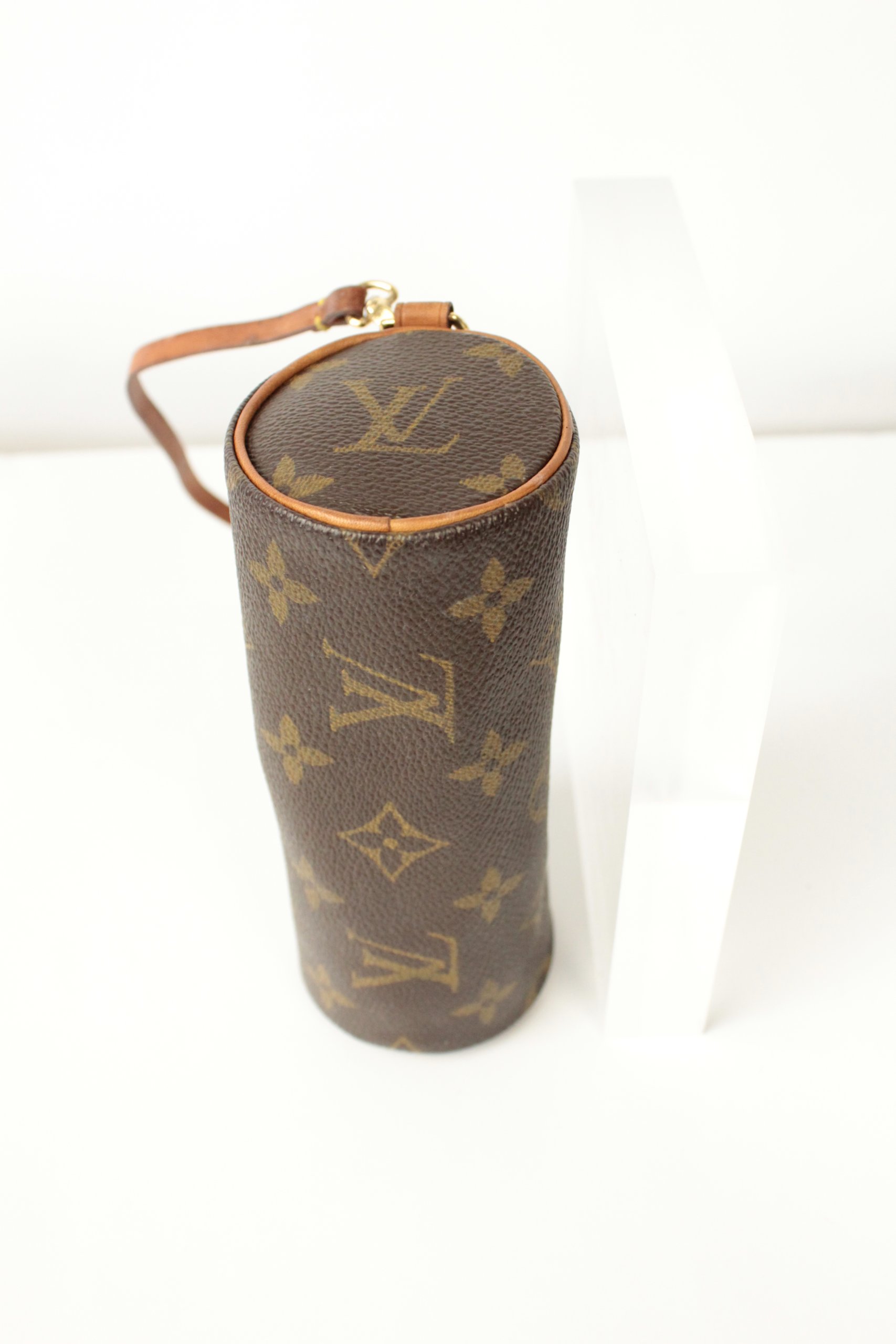 Louis Vuitton Vintage Monogram Papillon Micro Mini Pouch Bag image 8