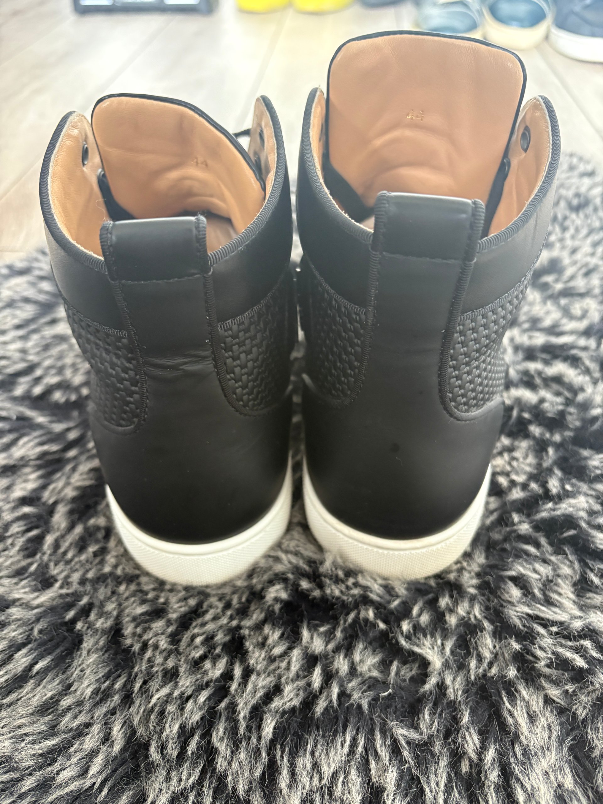 Christian Louboutin Flat Louis Black High Size 44 image 2