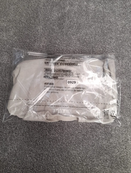 Calvin Klein Light Beige Cotton Crew Neck Sweater Large image 7