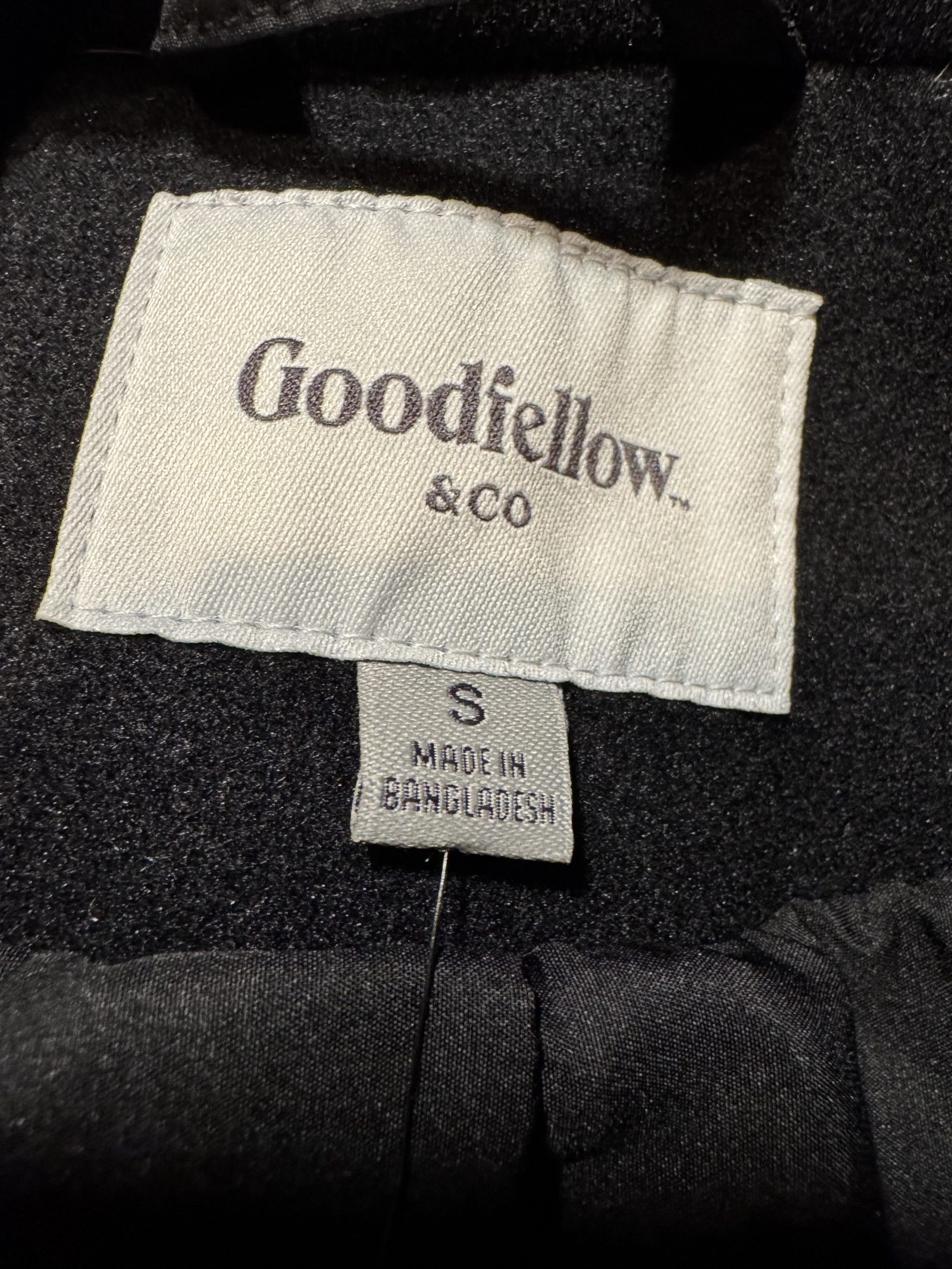 Women’s NWT Goodfellow & Co Overcoat – Black – Small image 8