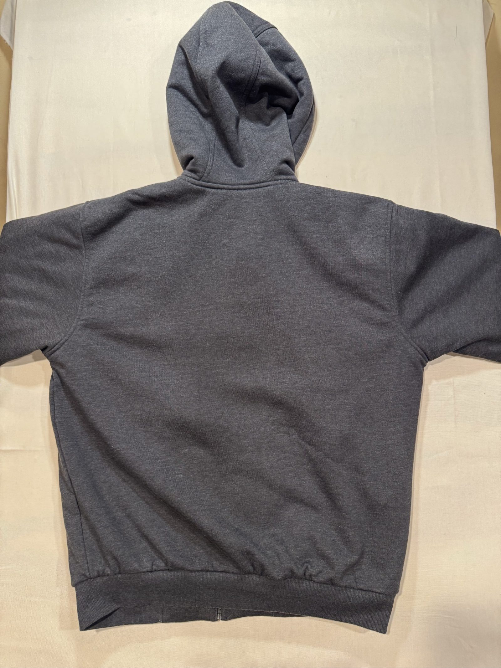 Men's Ridgecut Toughwear Heavyweight Sherpa Lined Full Zip Hoodie – Charcoal Gray – Large image 6