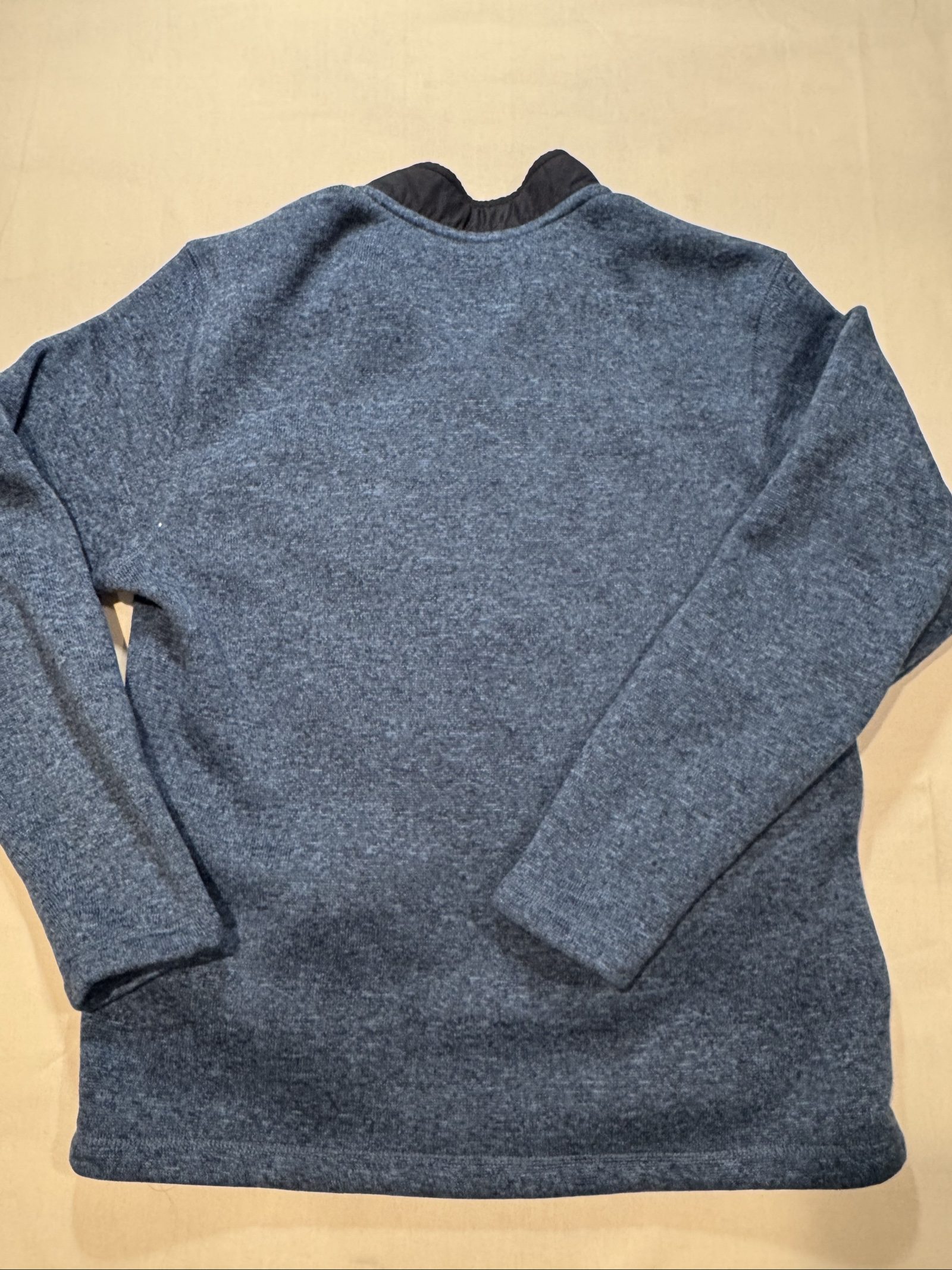 Men’s Eddie Bauer 1/4 Zip Sweater Fleece Pullover – Blue – Large image 9