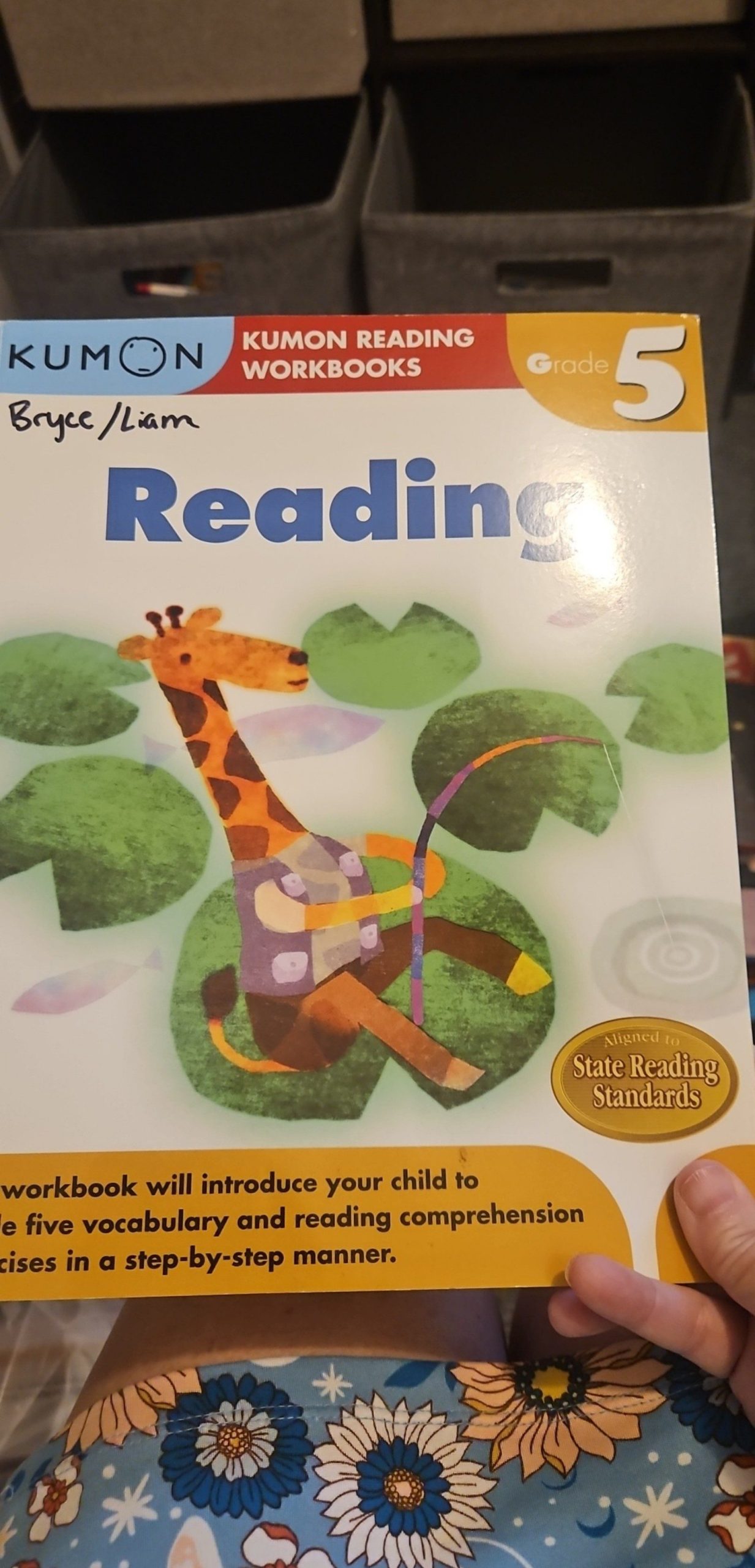 Kumon Grade 5 Reading Workbook